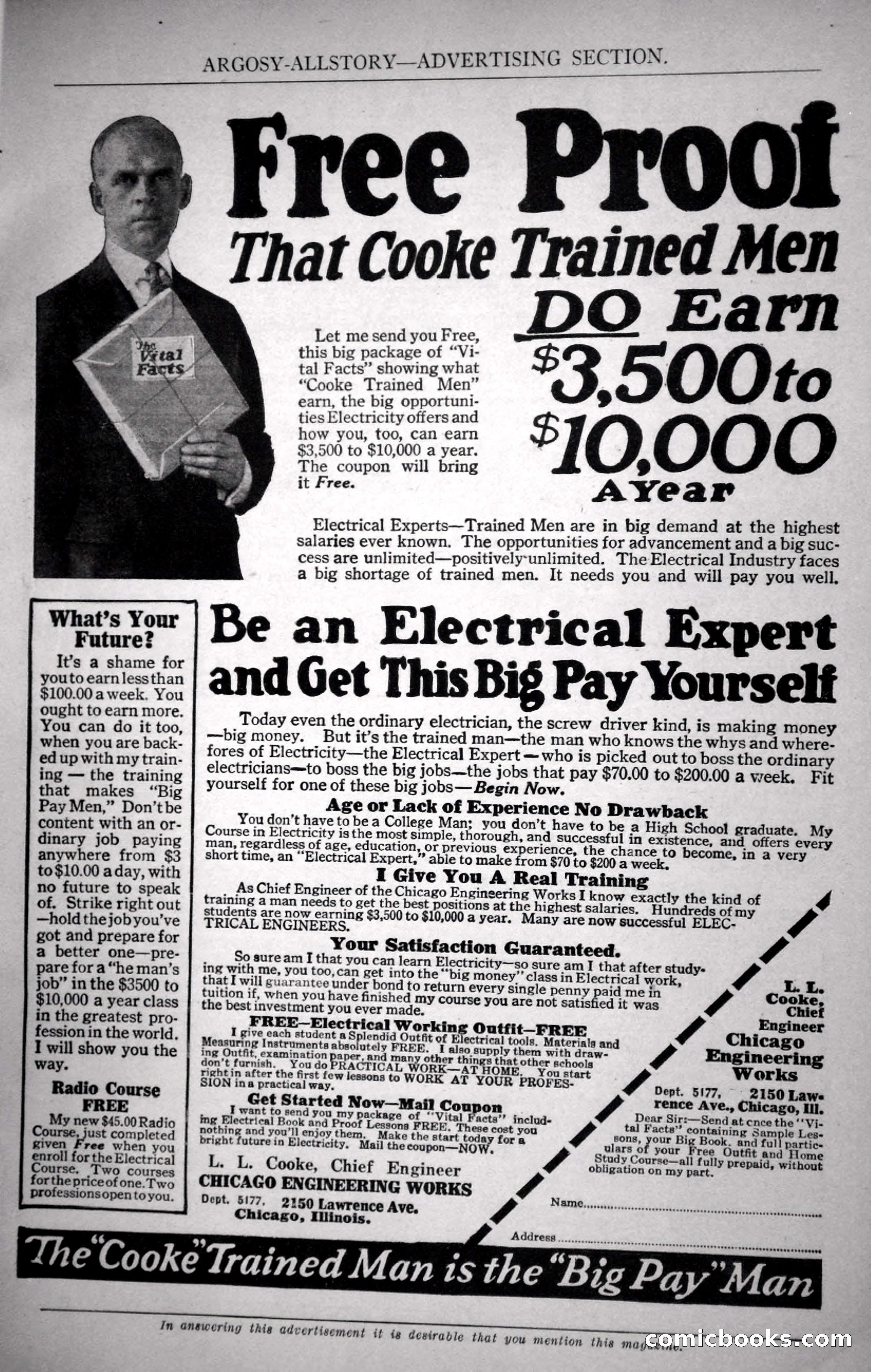Argosy All-Story Weekly, October 21, 1922 — page 5 of 176