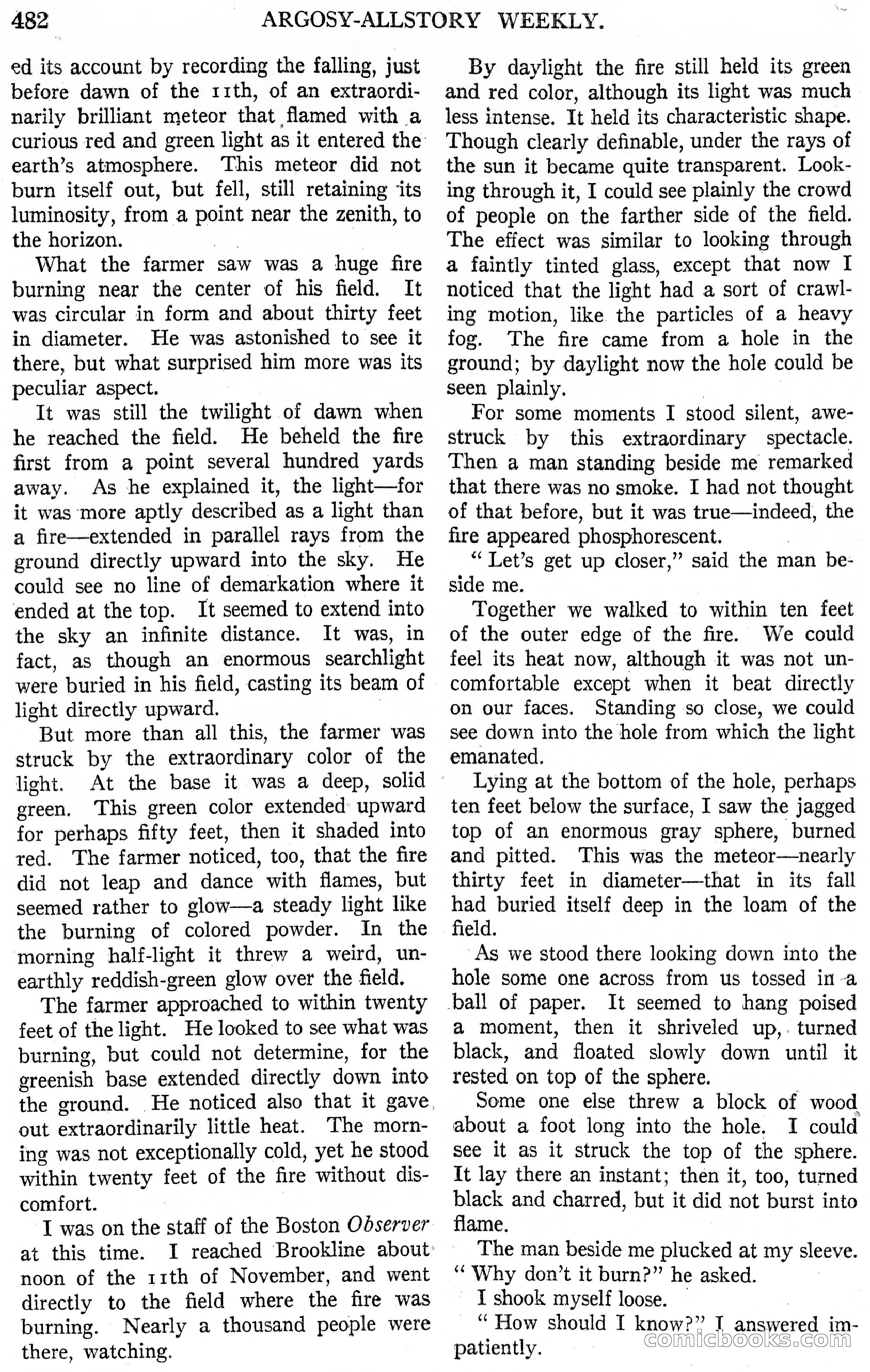 Argosy All-Story Weekly, October 21, 1922 — page 12 of 176