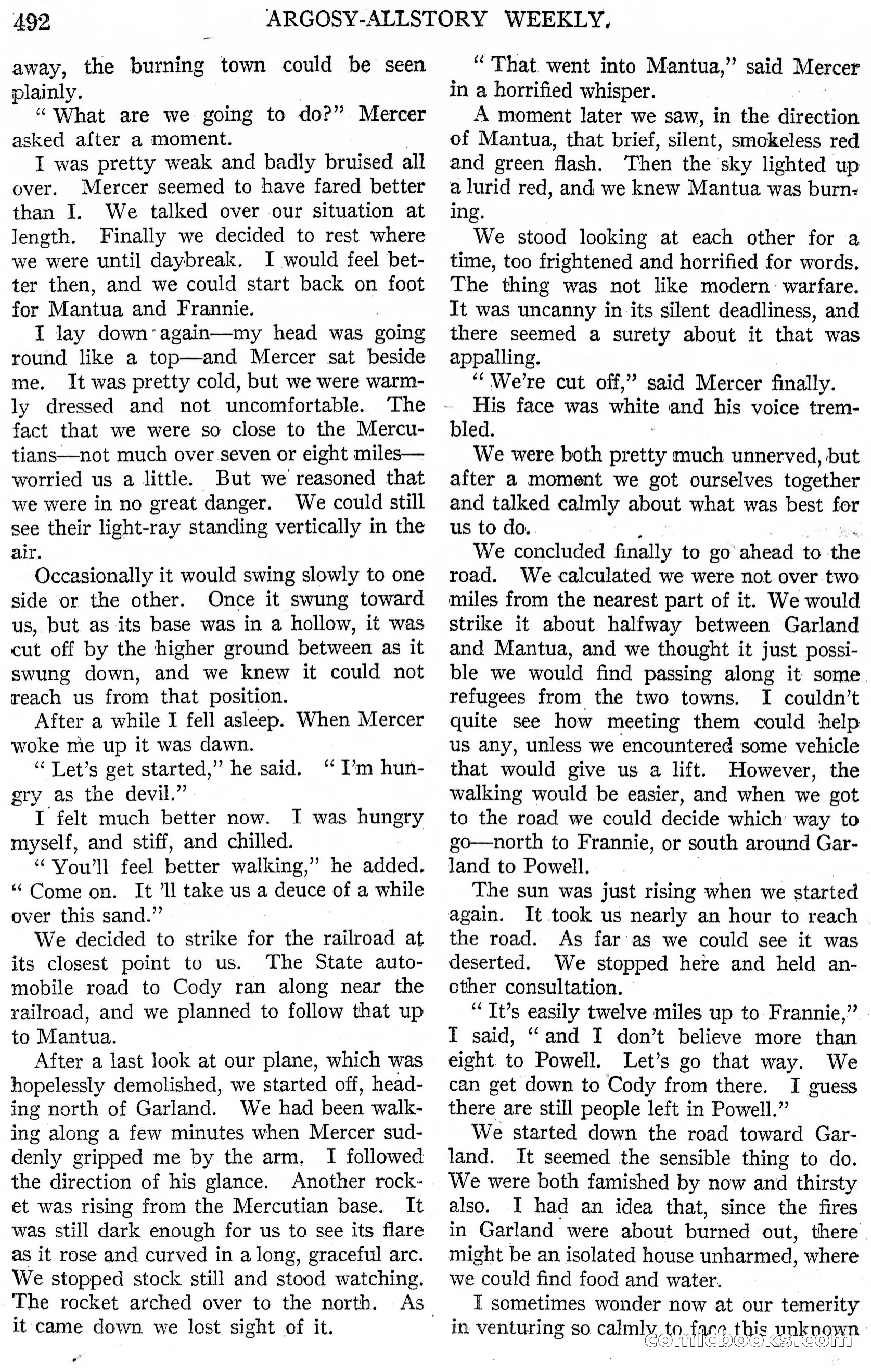 Argosy All-Story Weekly, October 21, 1922 — page 22 of 176