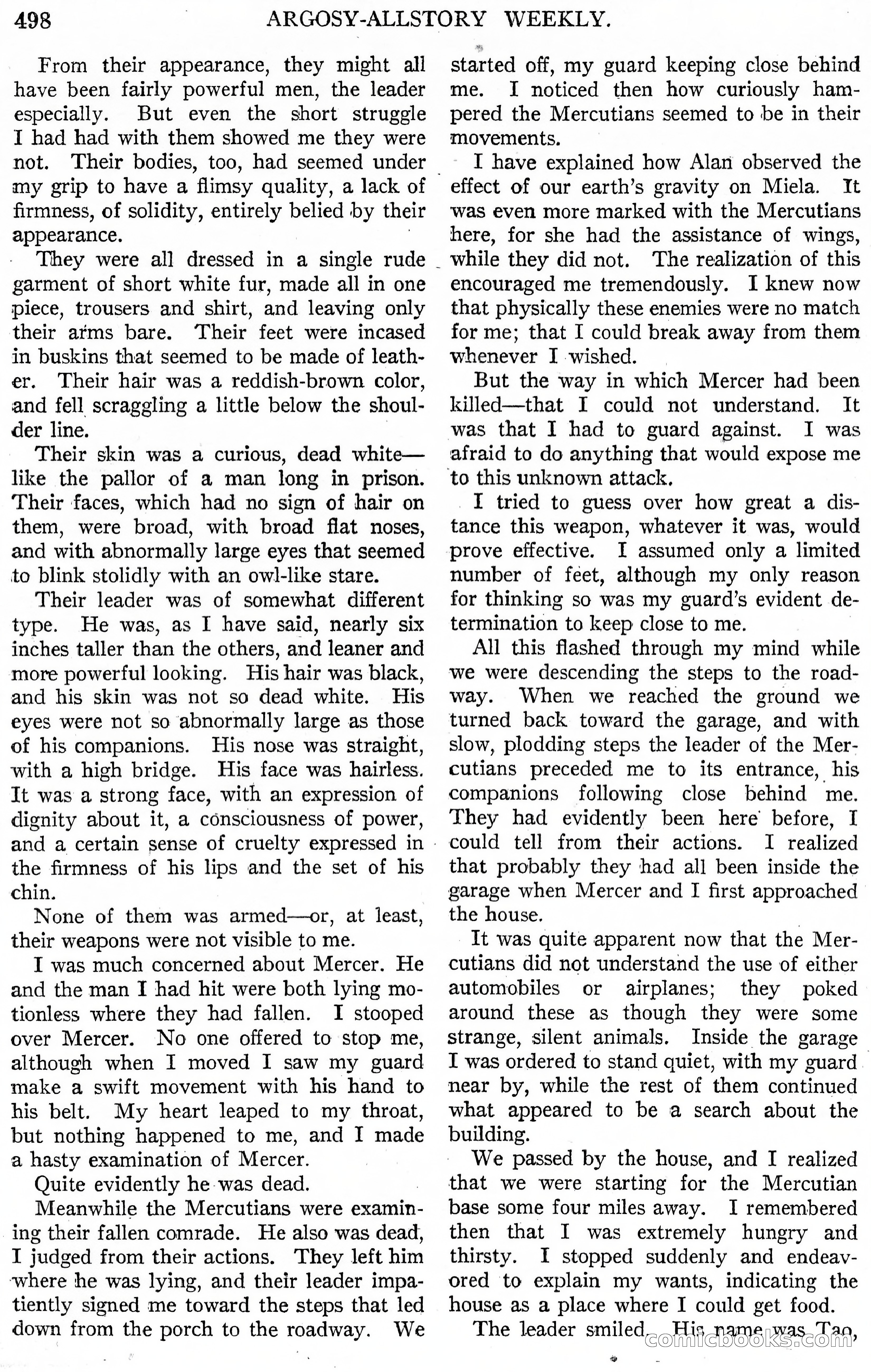 Argosy All-Story Weekly, October 21, 1922 — page 28 of 176