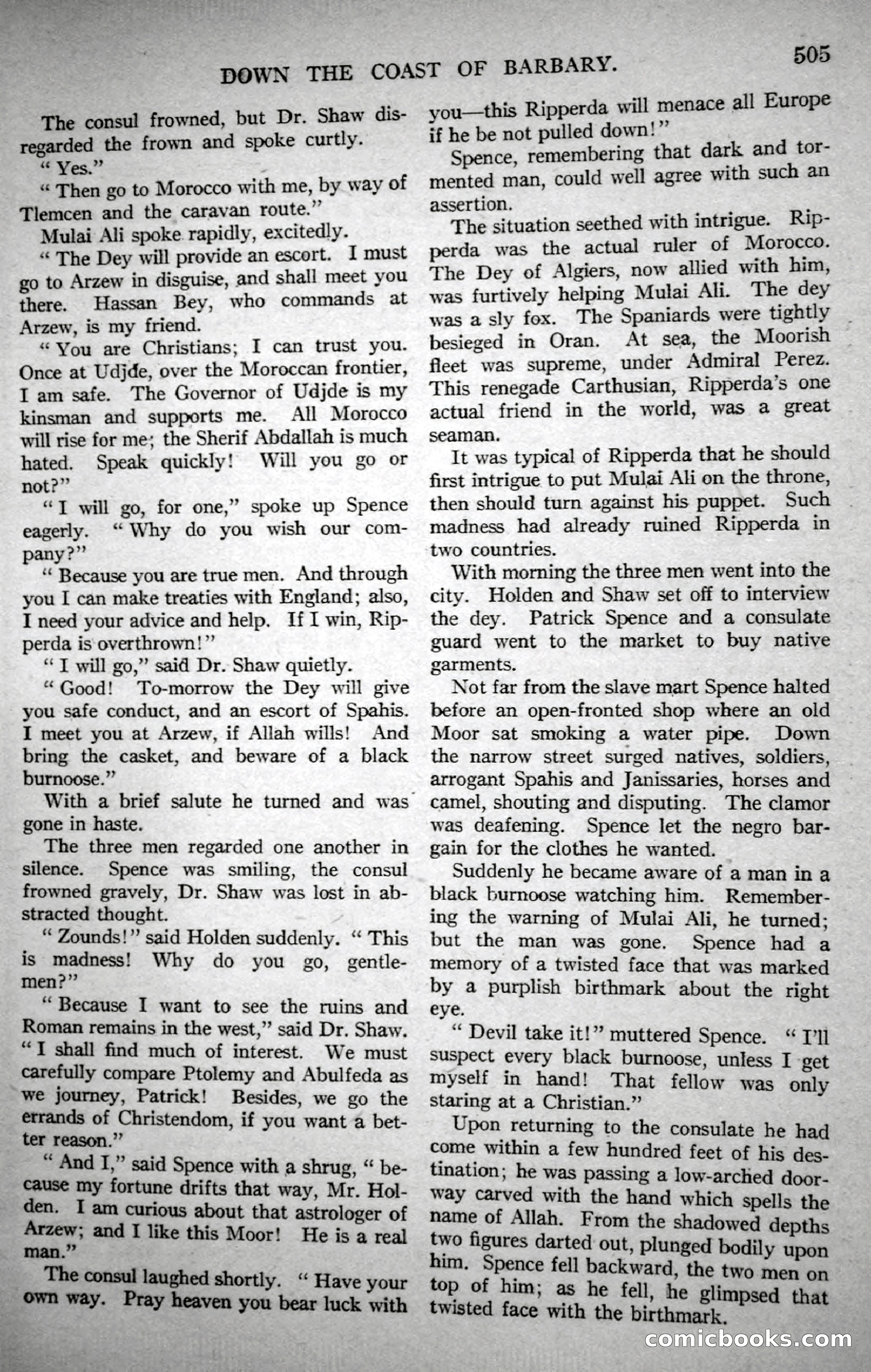 Argosy All-Story Weekly, October 21, 1922 — page 35 of 176