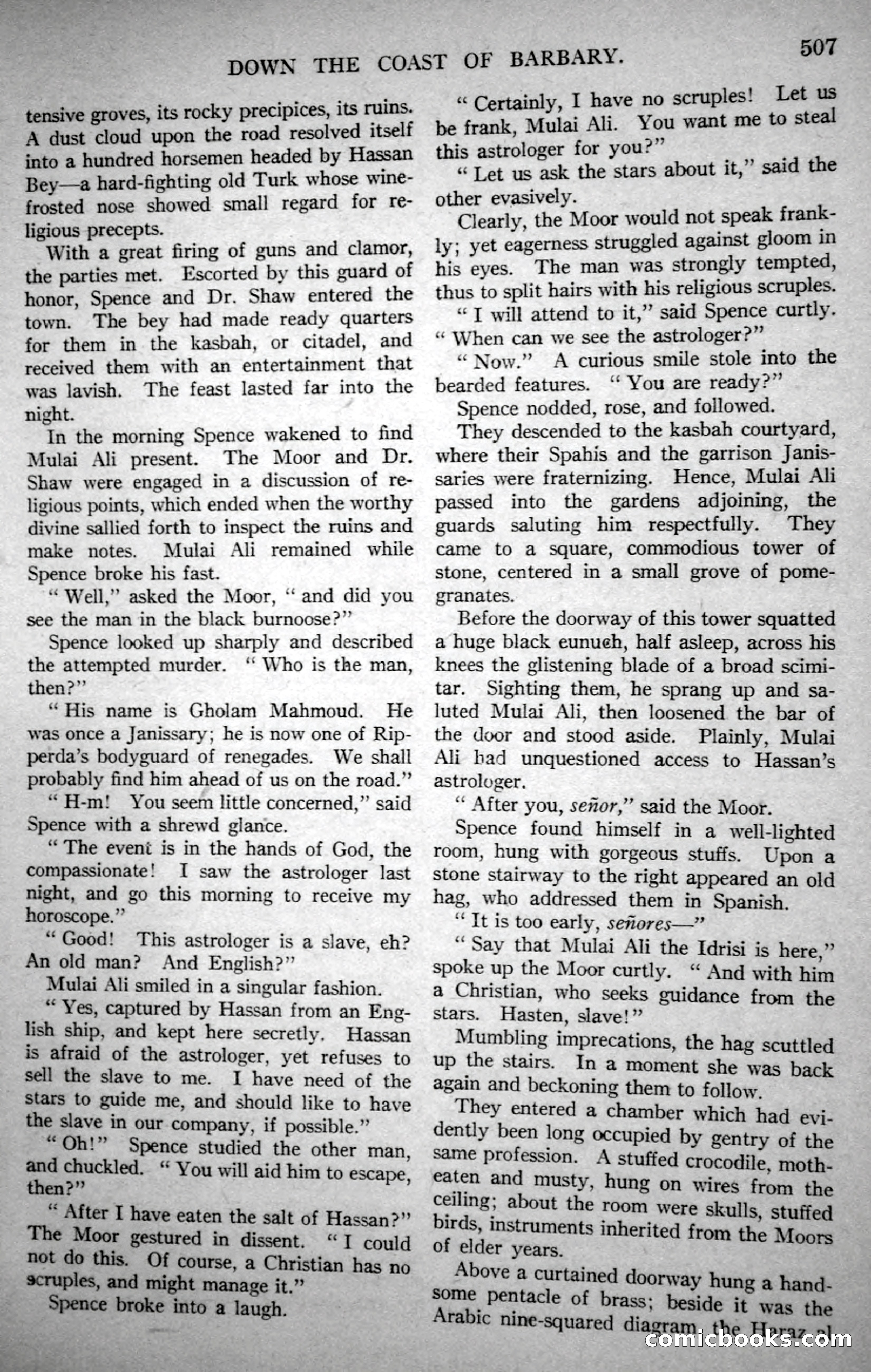 Argosy All-Story Weekly, October 21, 1922 — page 37 of 176