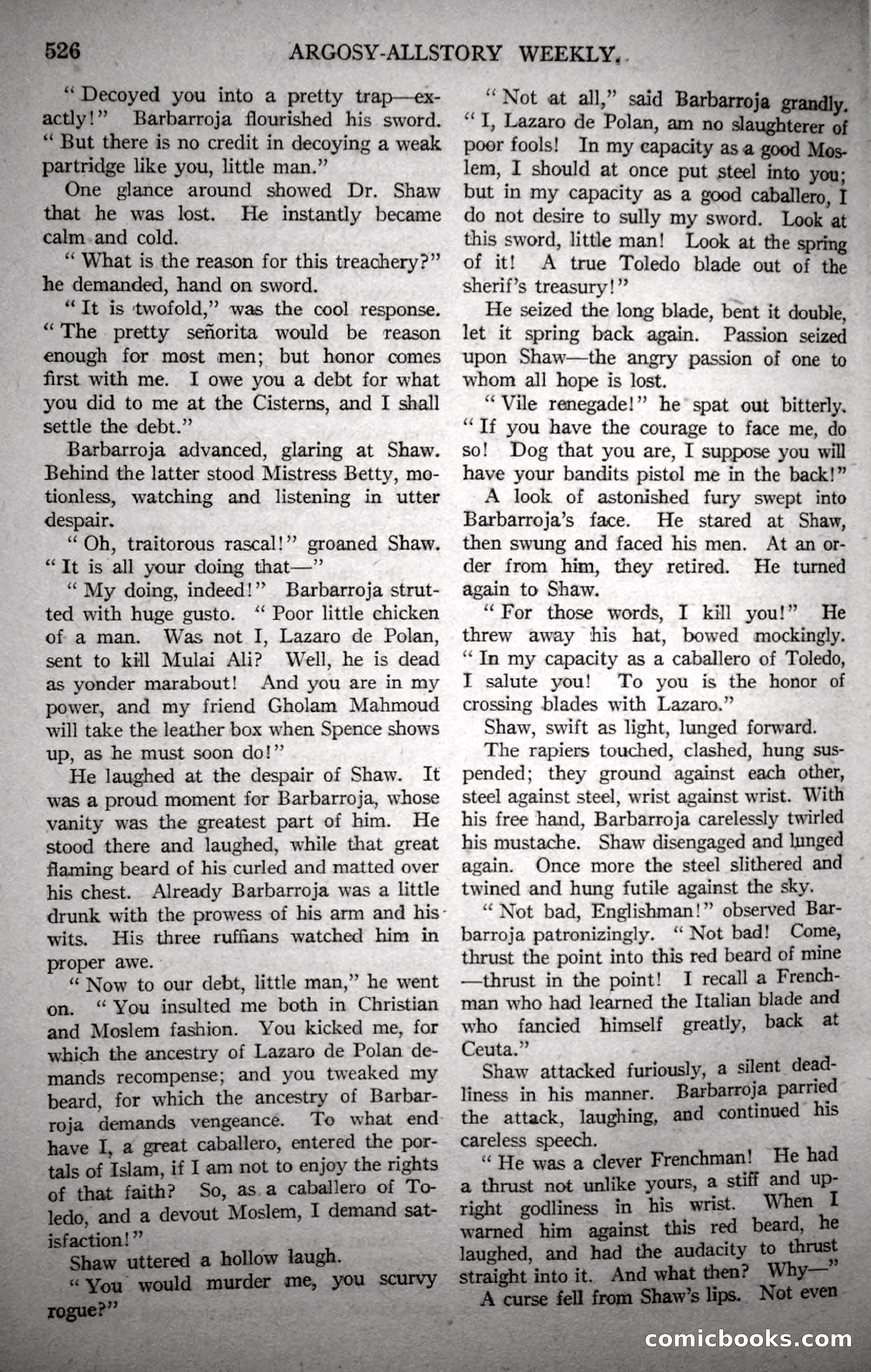 Argosy All-Story Weekly, October 21, 1922 — page 56 of 176