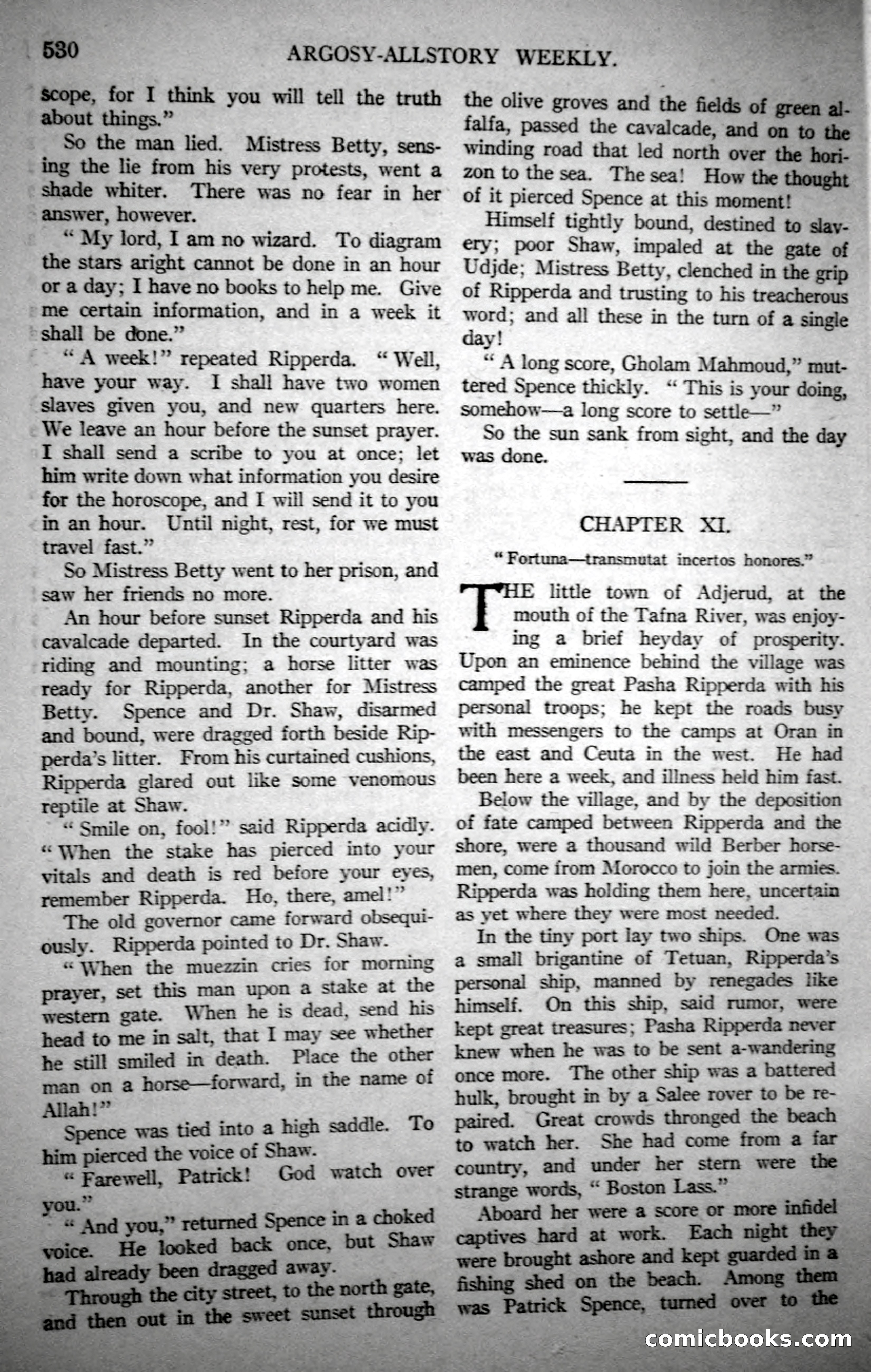 Argosy All-Story Weekly, October 21, 1922 — page 60 of 176