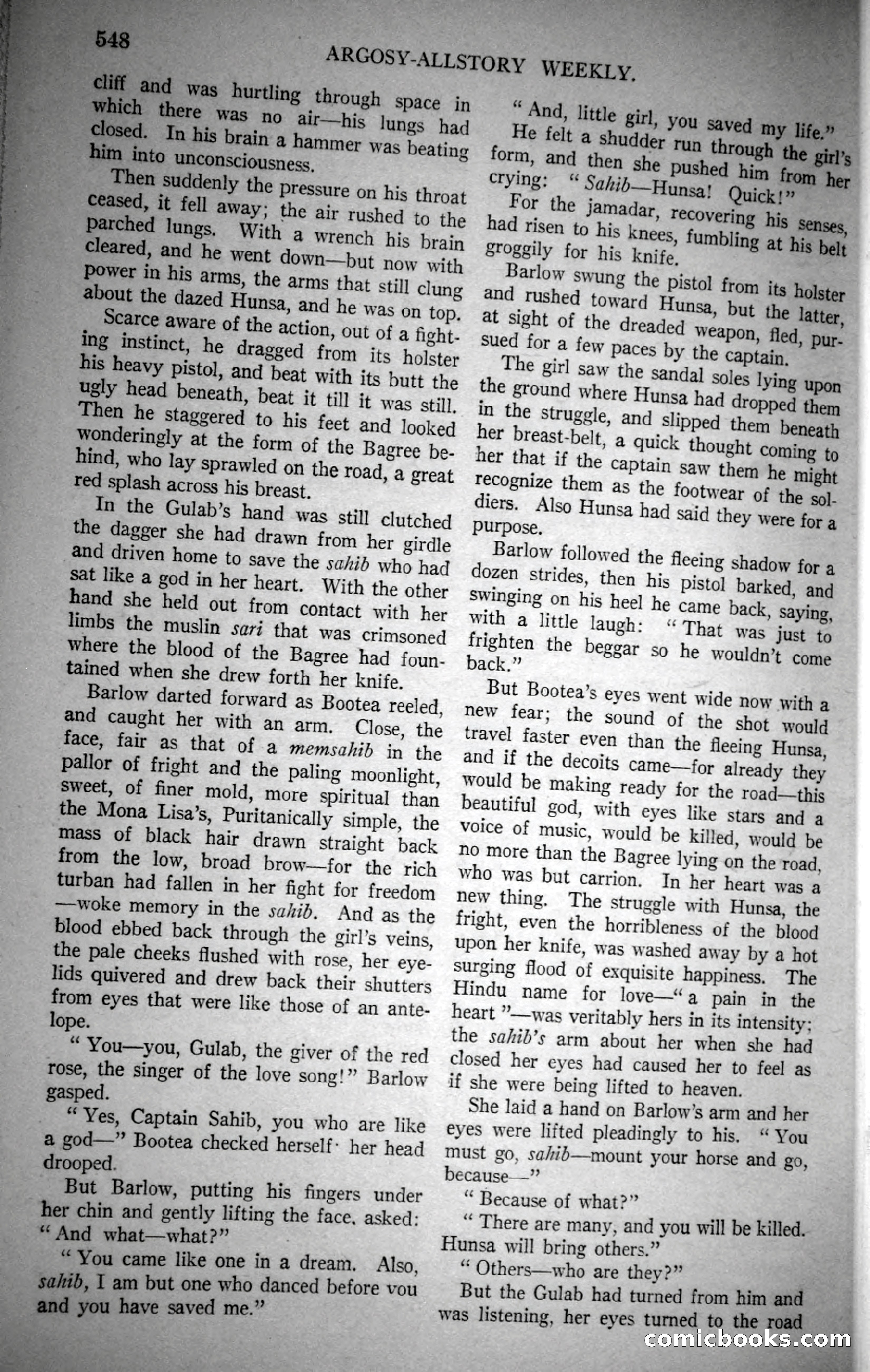 Argosy All-Story Weekly, October 21, 1922 — page 78 of 176
