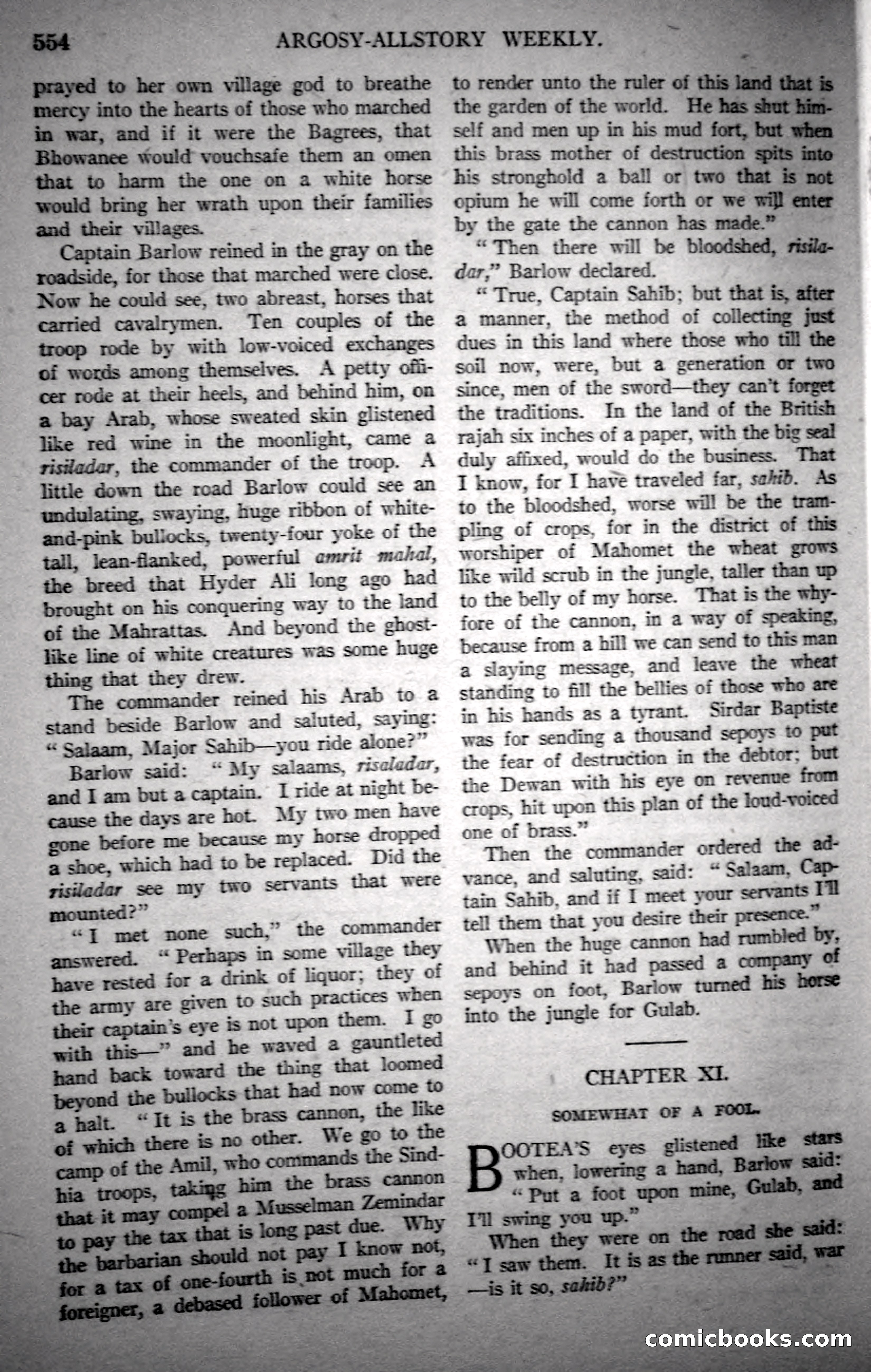 Argosy All-Story Weekly, October 21, 1922 — page 84 of 176