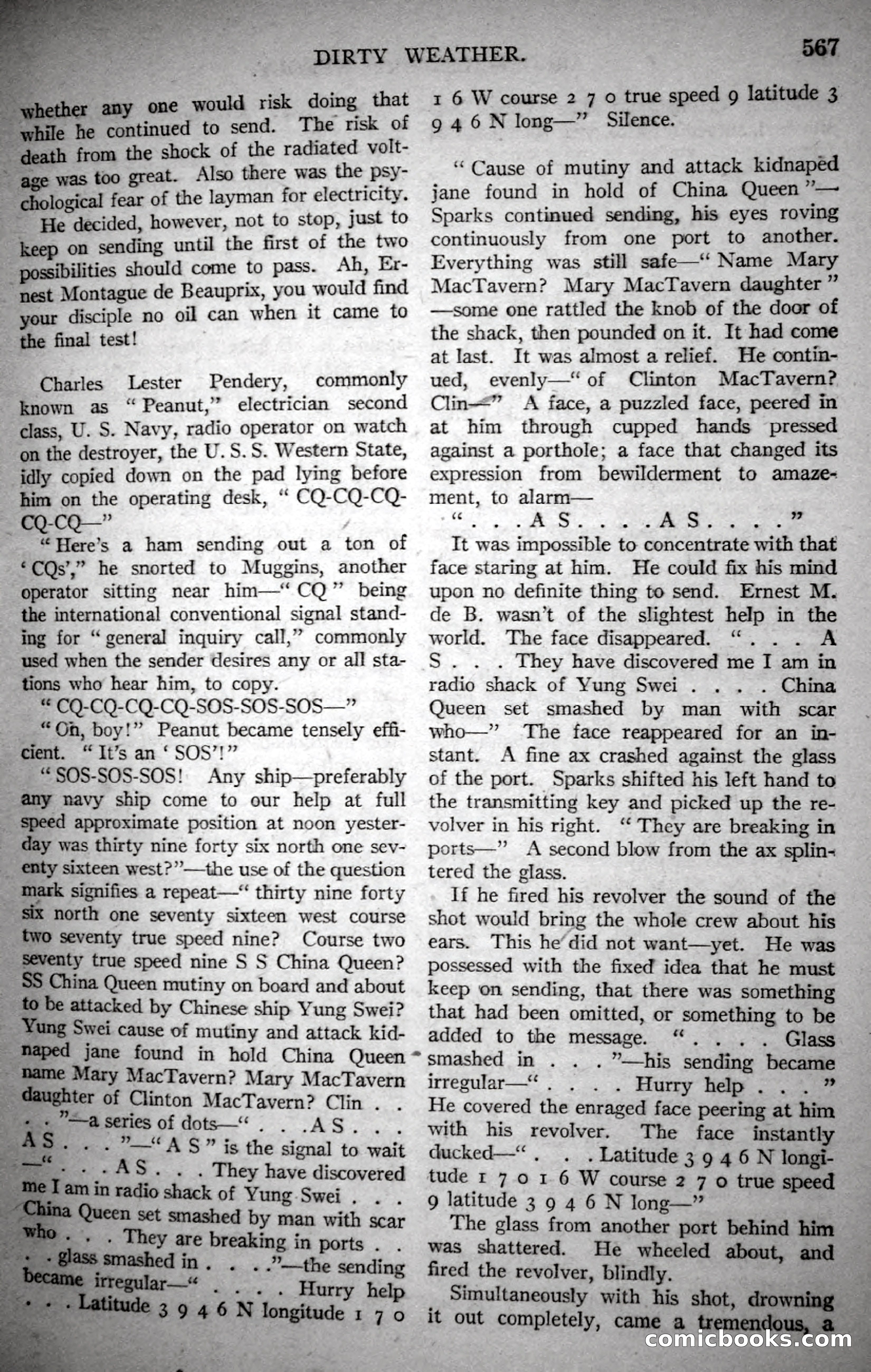 Argosy All-Story Weekly, October 21, 1922 — page 97 of 176