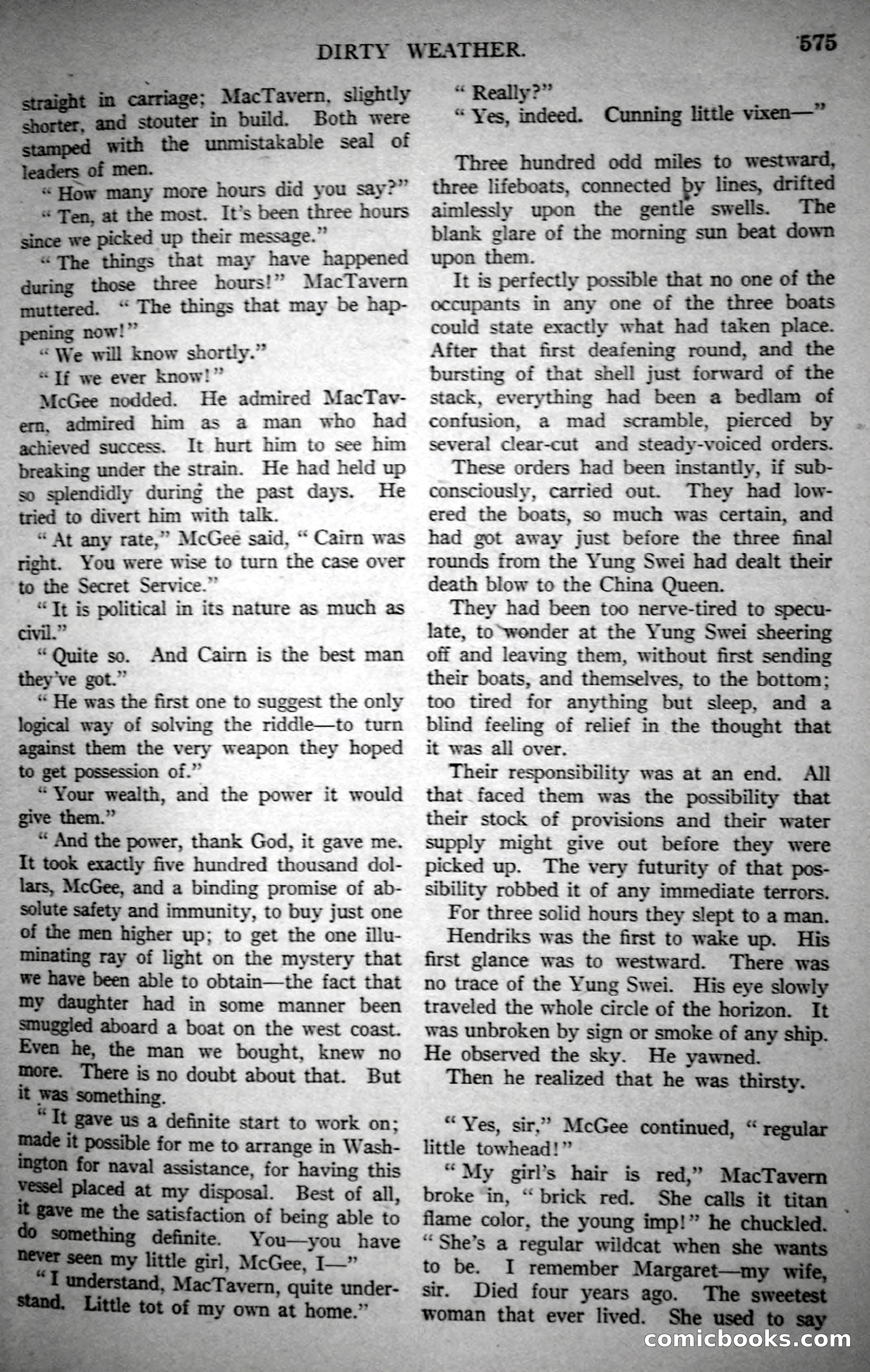 Argosy All-Story Weekly, October 21, 1922 — page 105 of 176