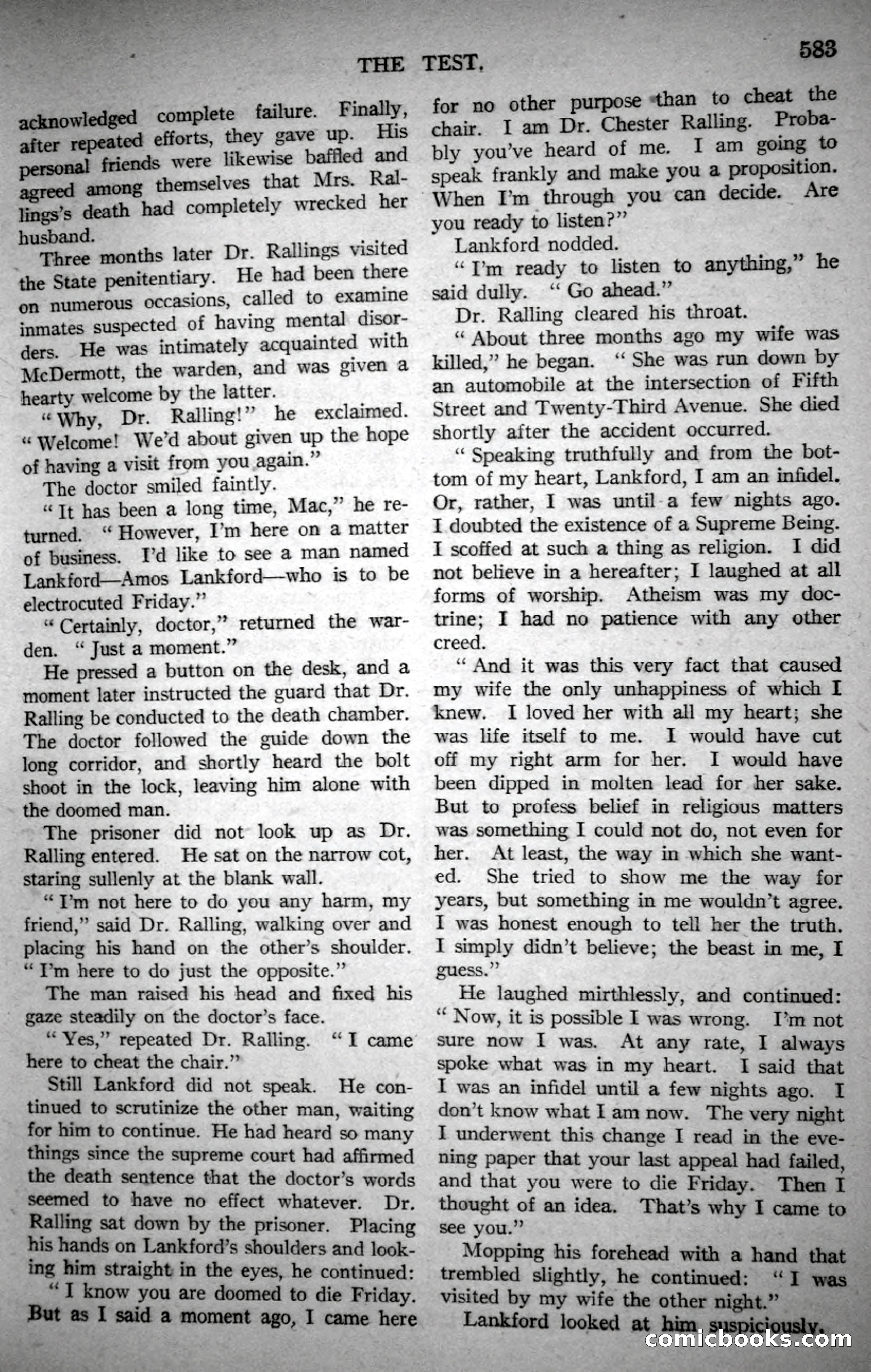 Argosy All-Story Weekly, October 21, 1922 — page 113 of 176