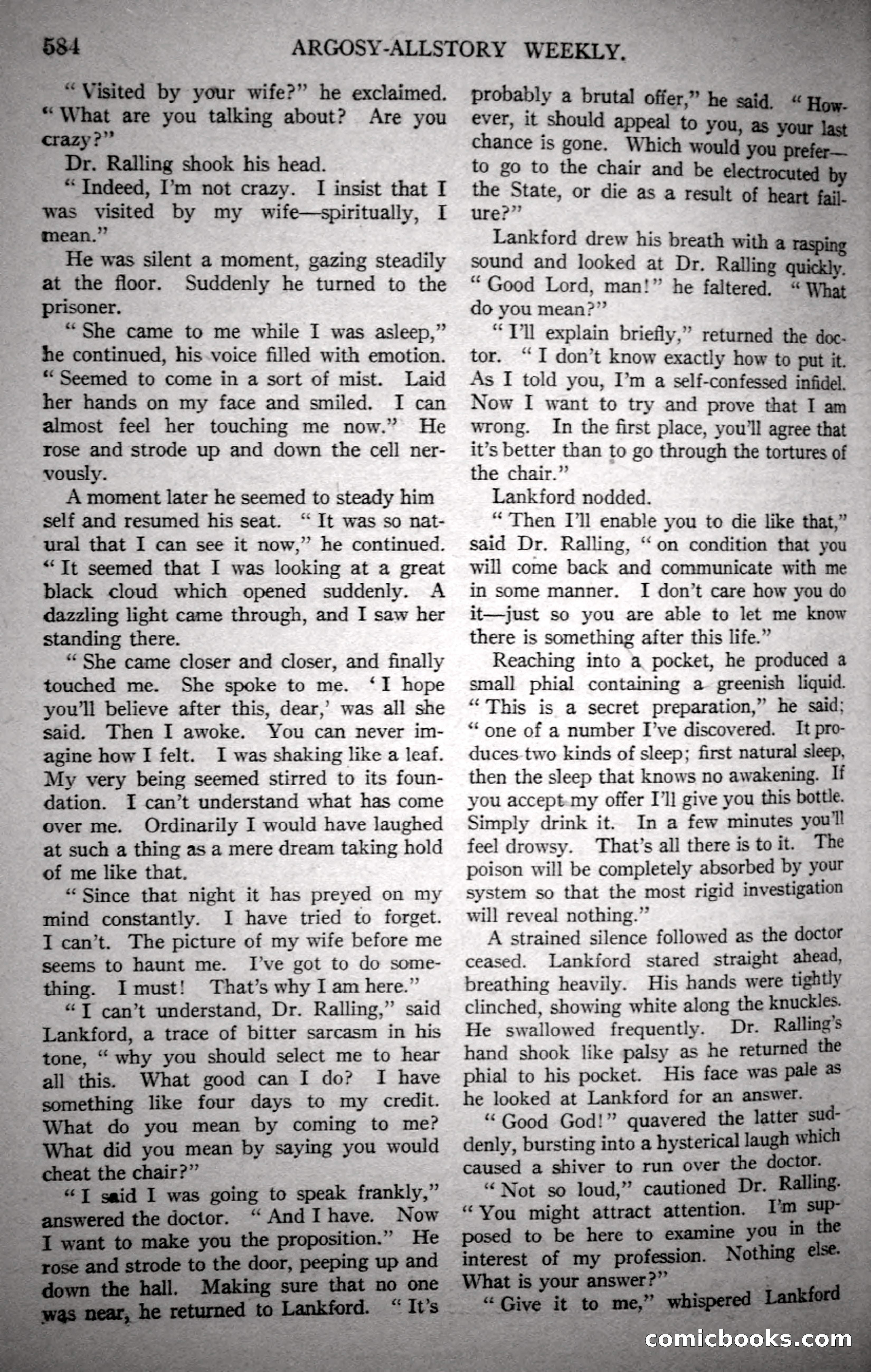 Argosy All-Story Weekly, October 21, 1922 — page 114 of 176