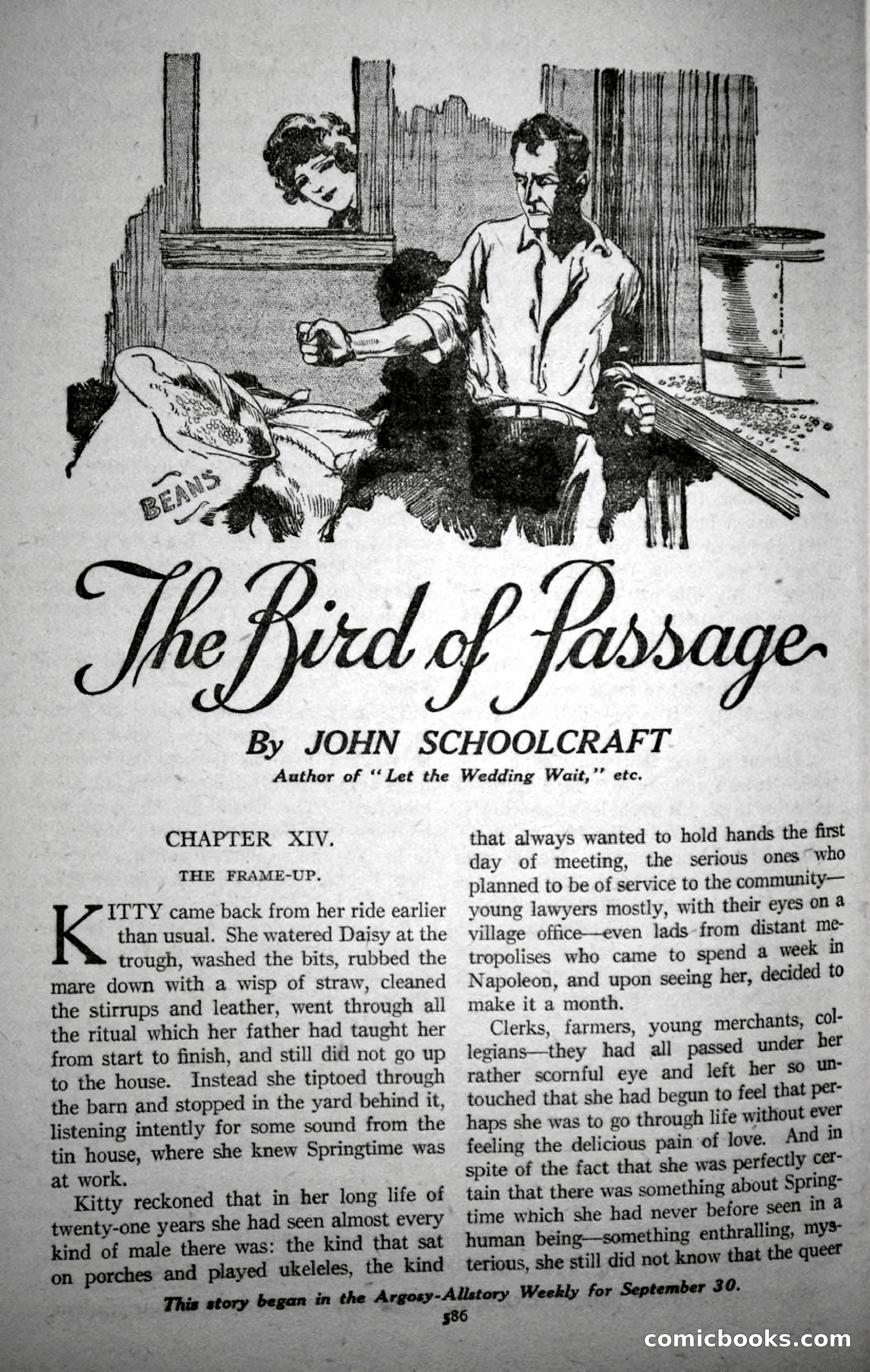 Argosy All-Story Weekly, October 21, 1922 — page 116 of 176