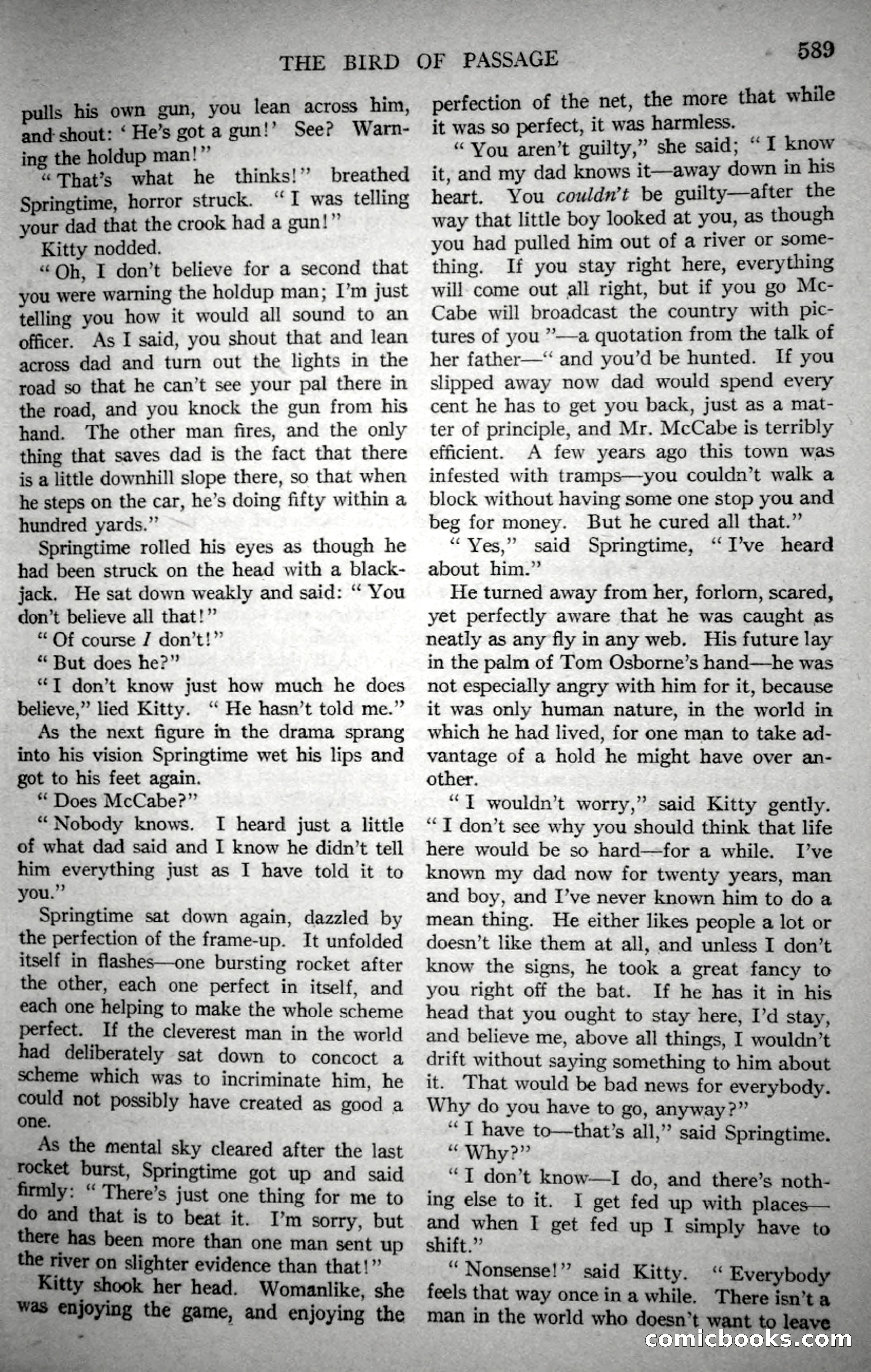 Argosy All-Story Weekly, October 21, 1922 — page 119 of 176