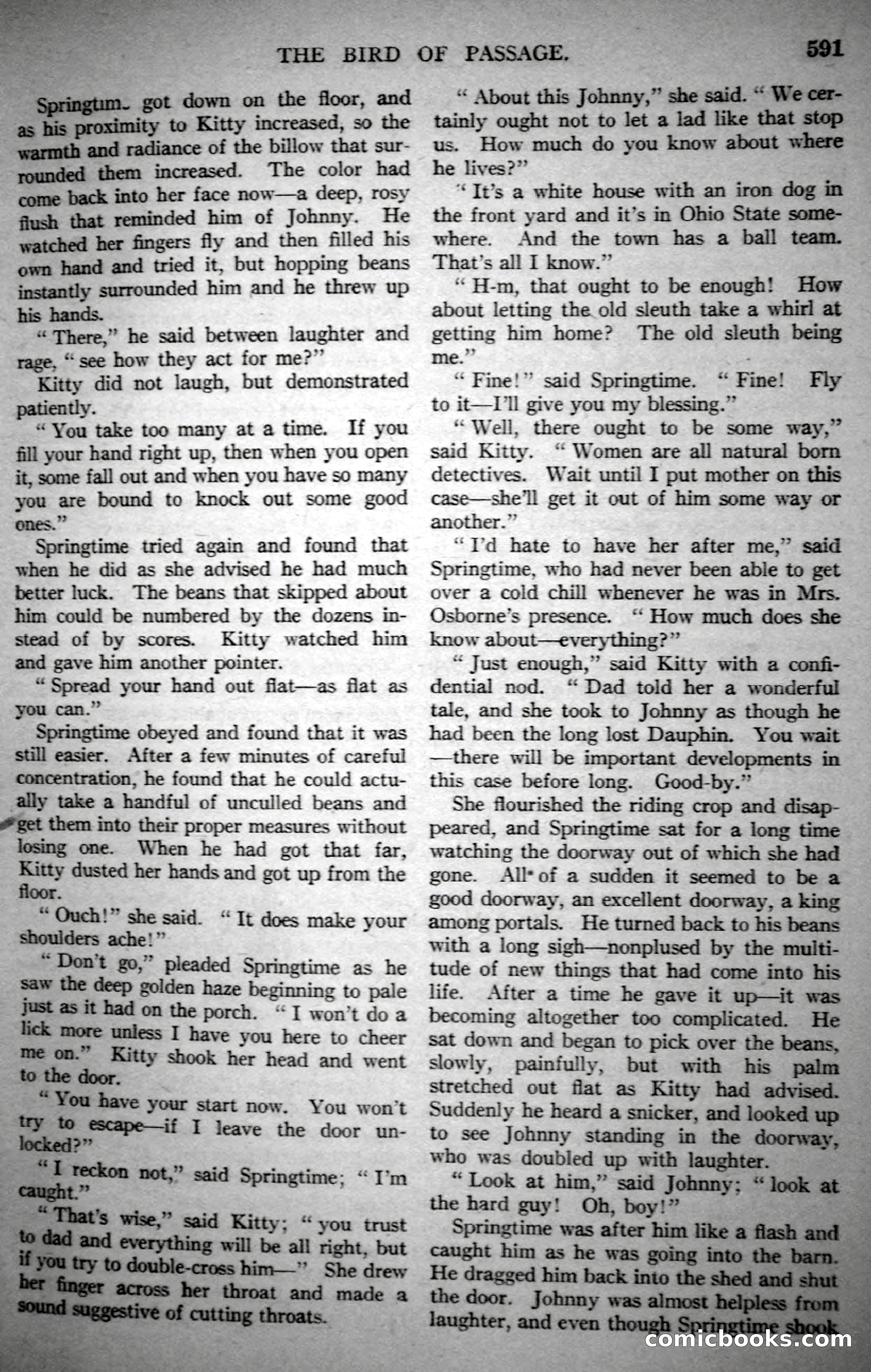 Argosy All-Story Weekly, October 21, 1922 — page 121 of 176