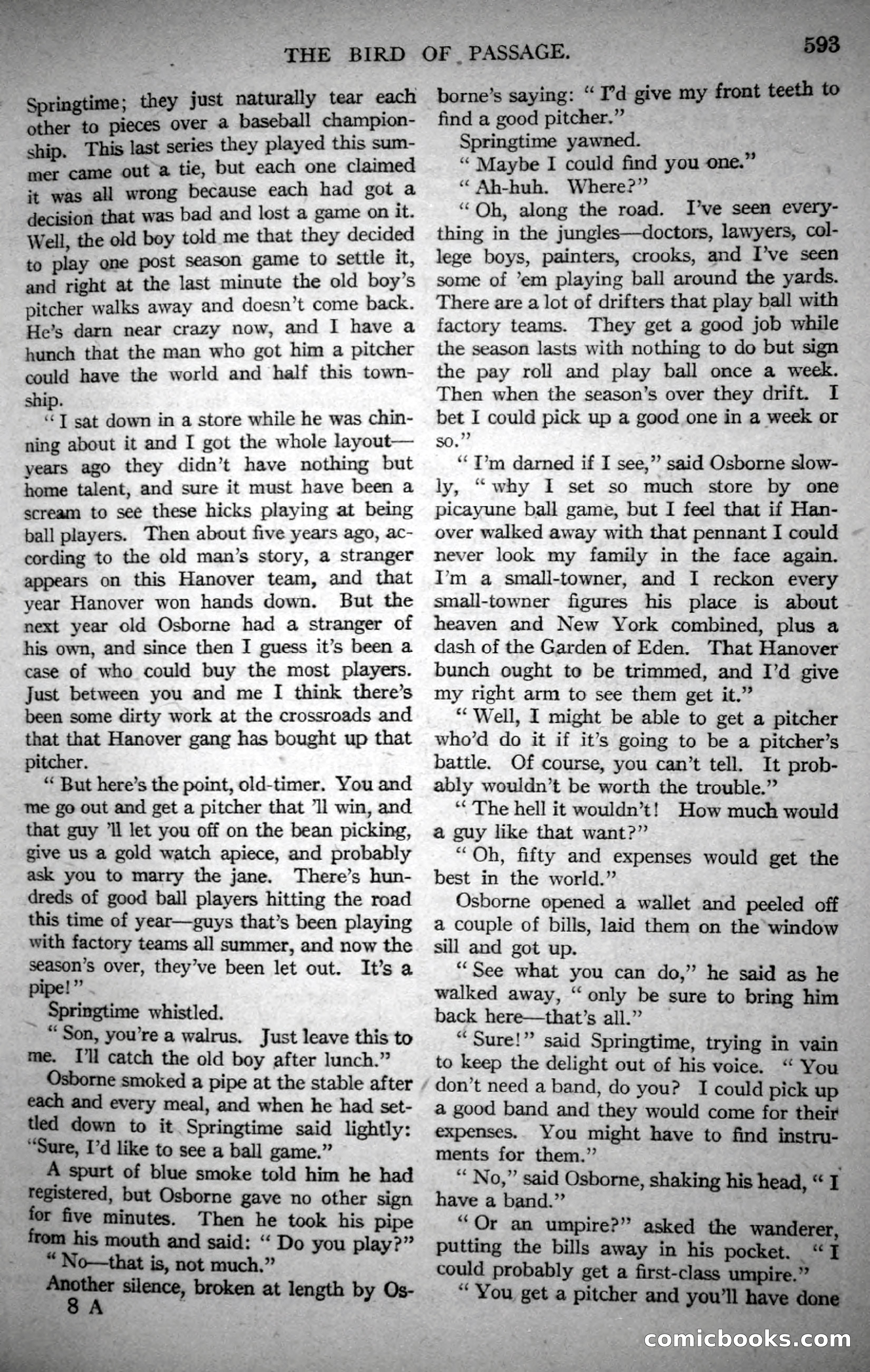 Argosy All-Story Weekly, October 21, 1922 — page 123 of 176