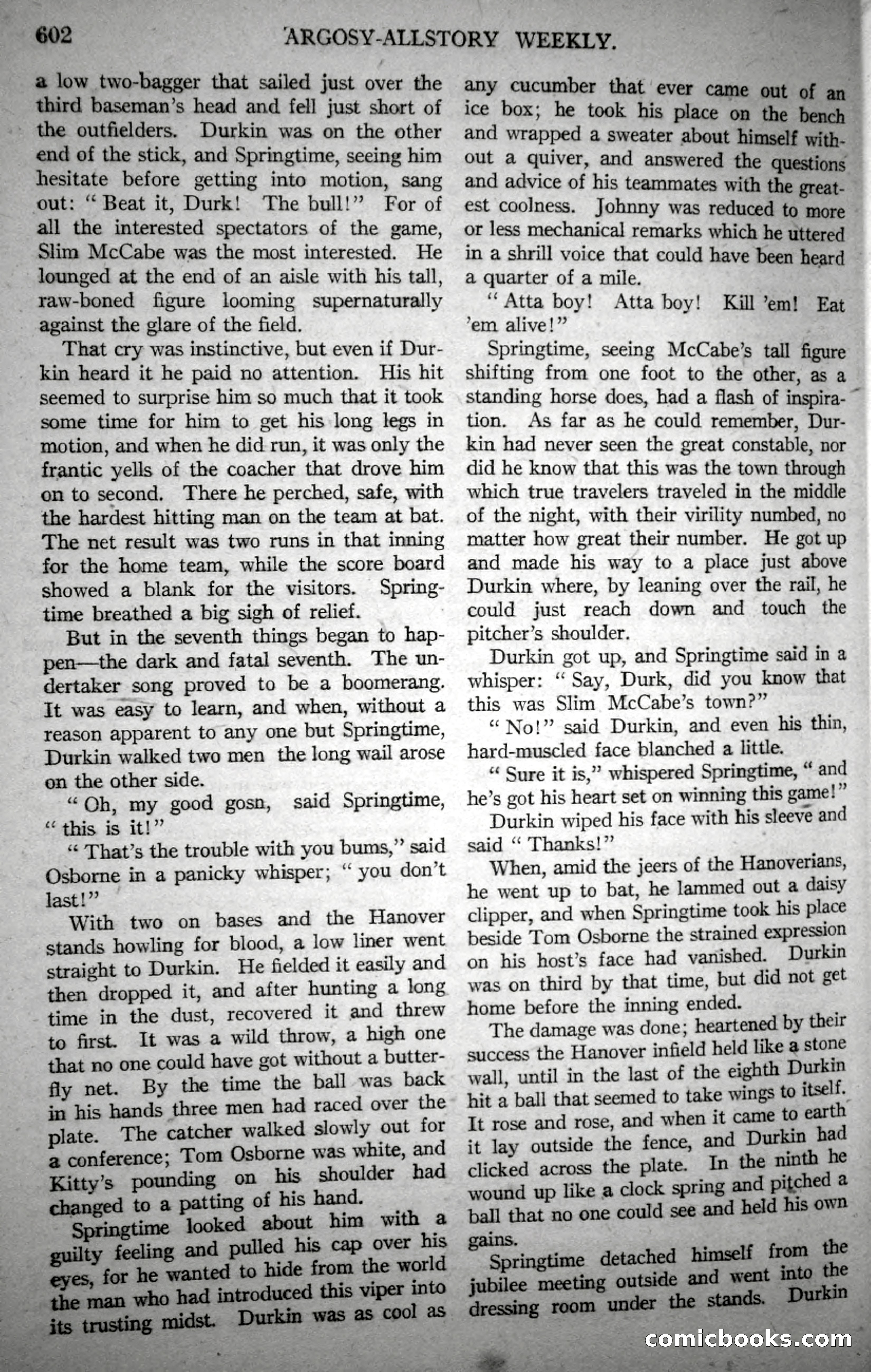 Argosy All-Story Weekly, October 21, 1922 — page 132 of 176