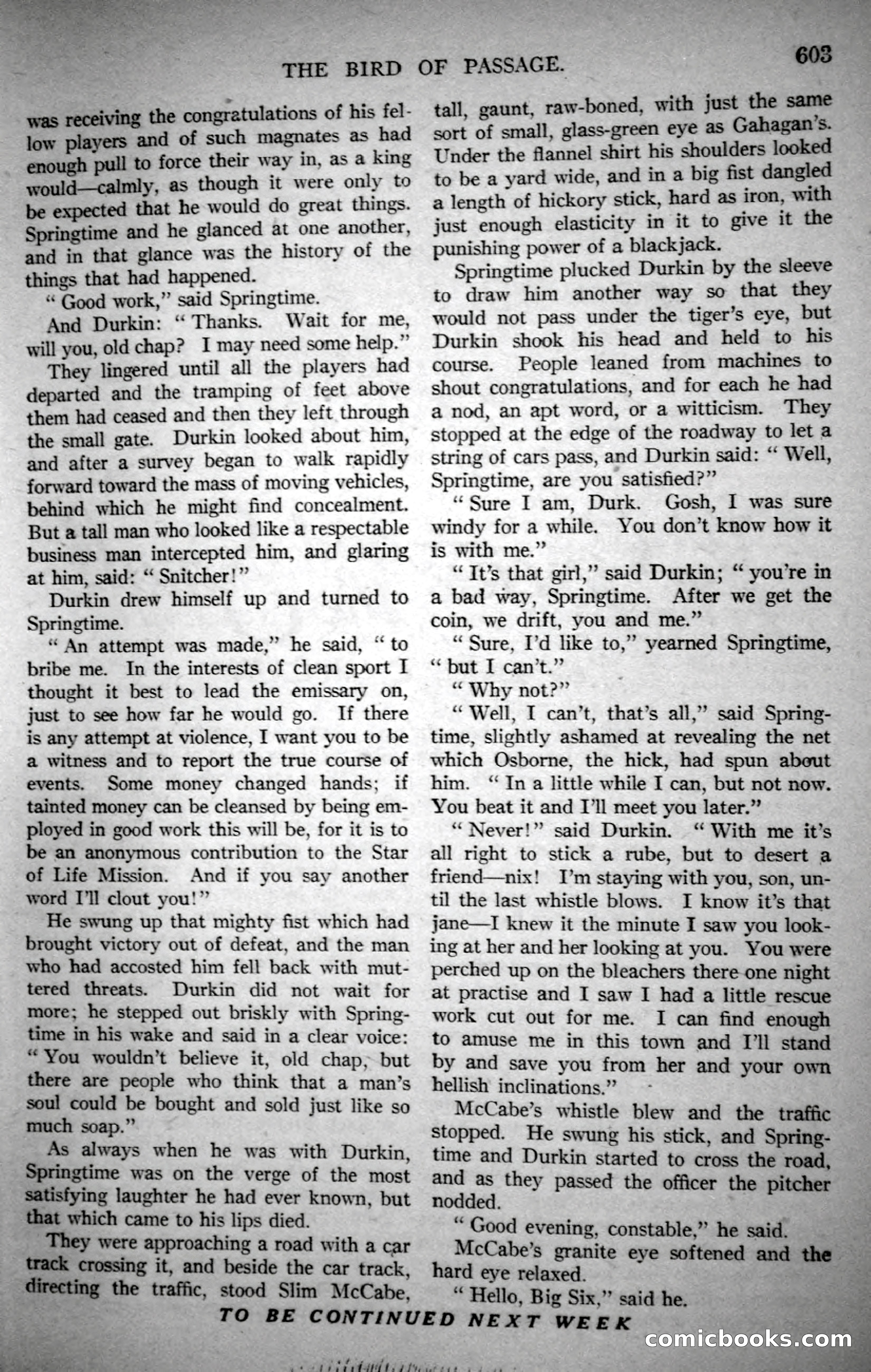 Argosy All-Story Weekly, October 21, 1922 — page 133 of 176