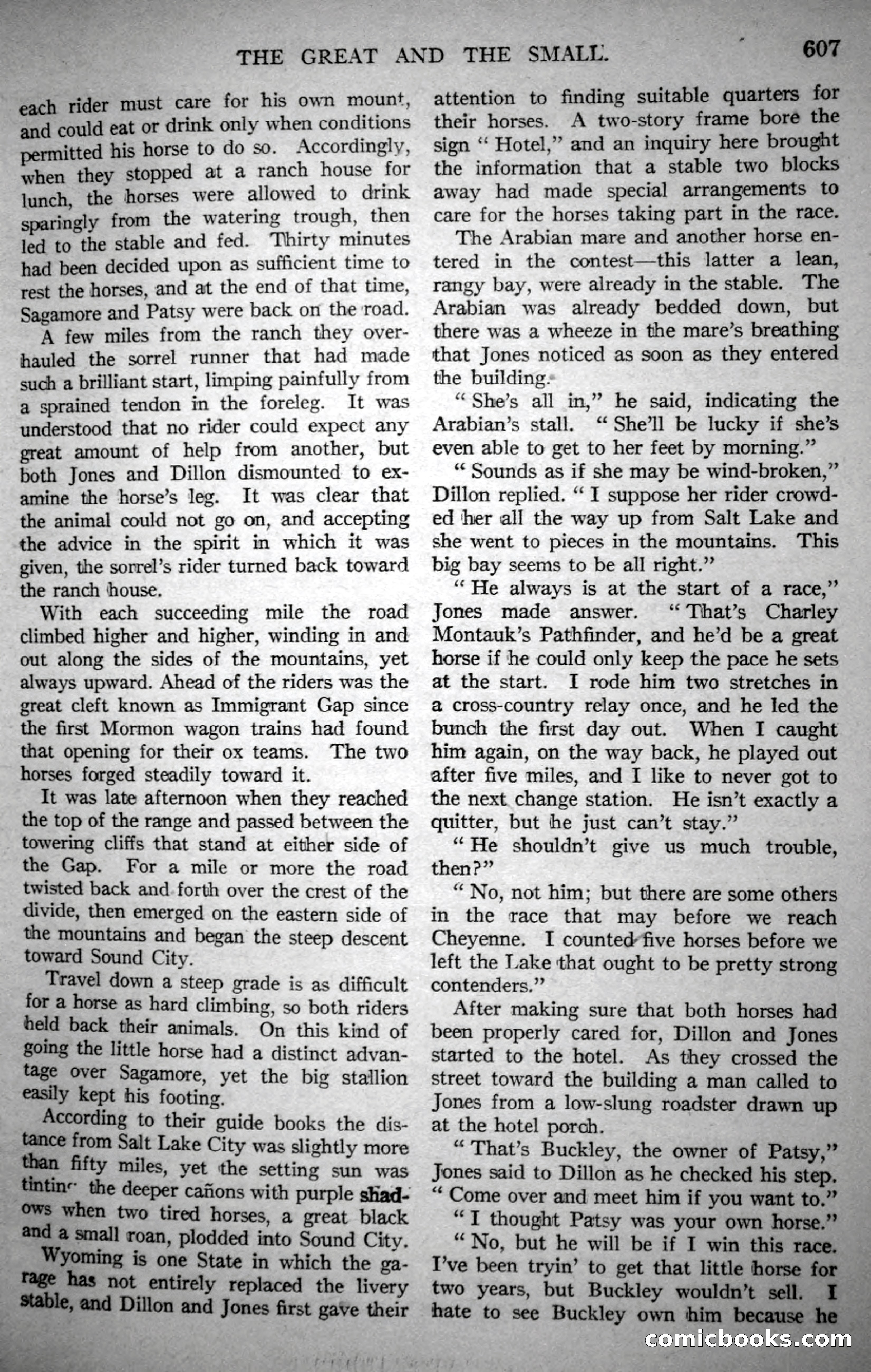 Argosy All-Story Weekly, October 21, 1922 — page 137 of 176