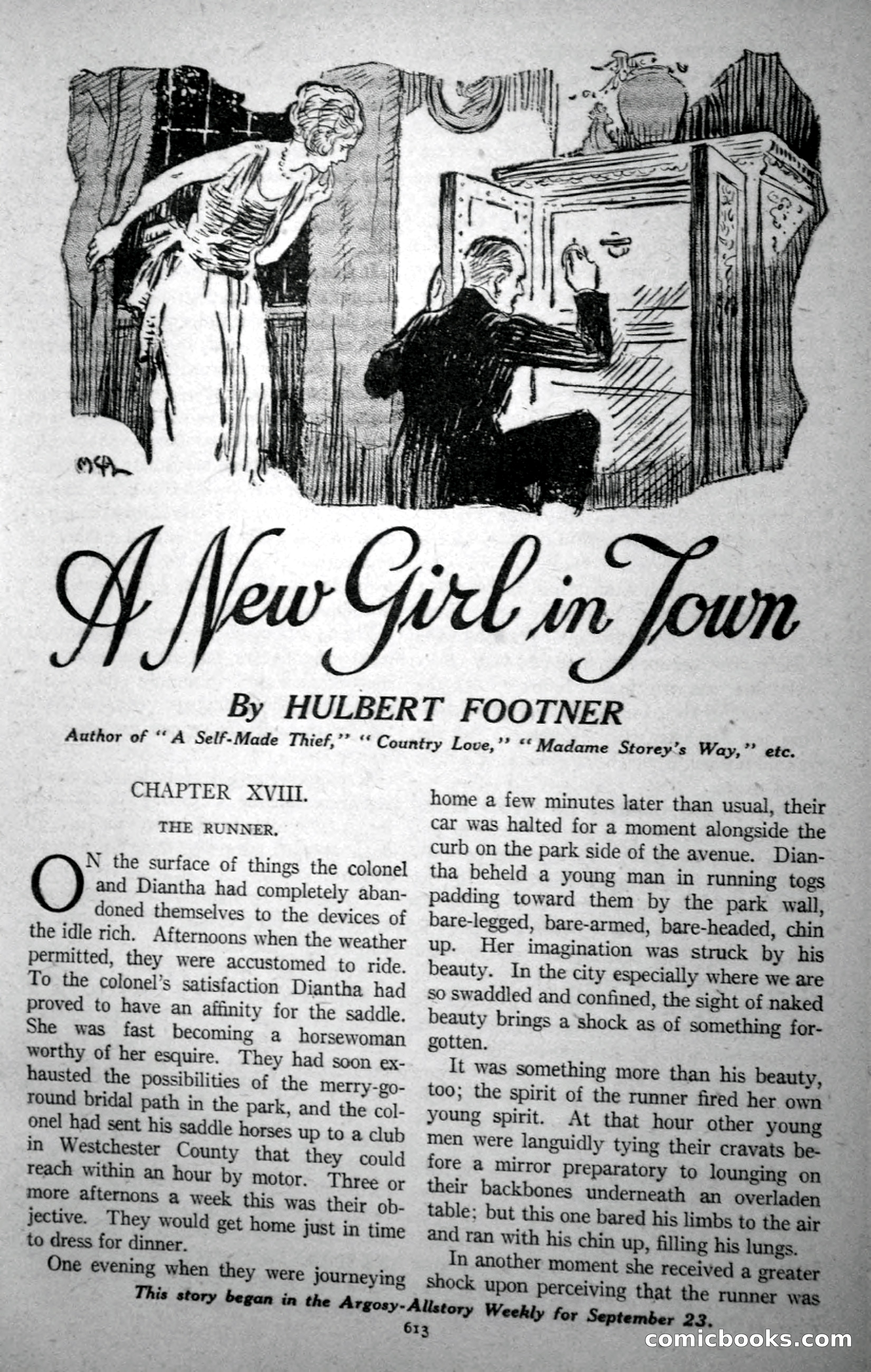 Argosy All-Story Weekly, October 21, 1922 — page 143 of 176