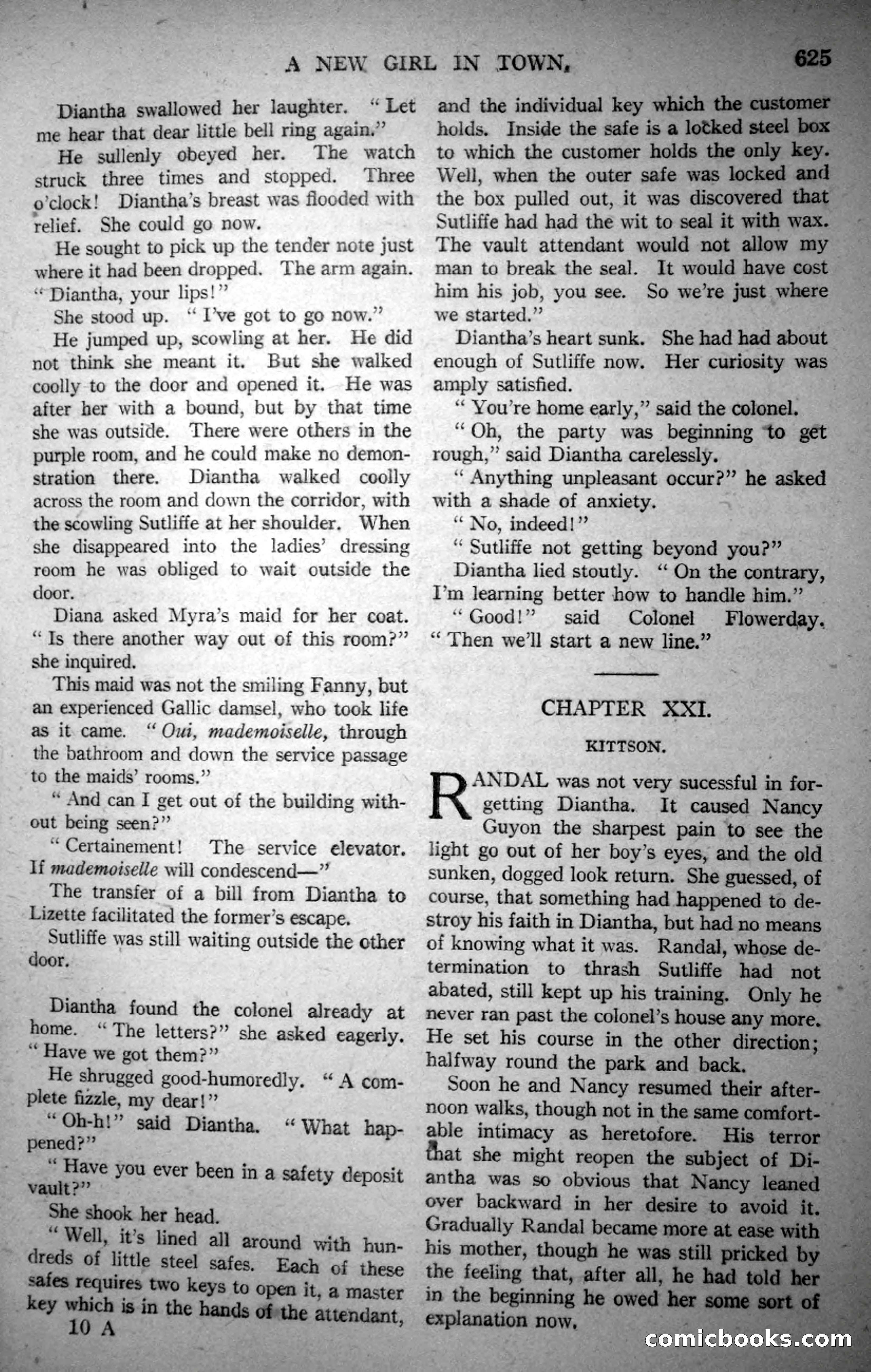 Argosy All-Story Weekly, October 21, 1922 — page 155 of 176