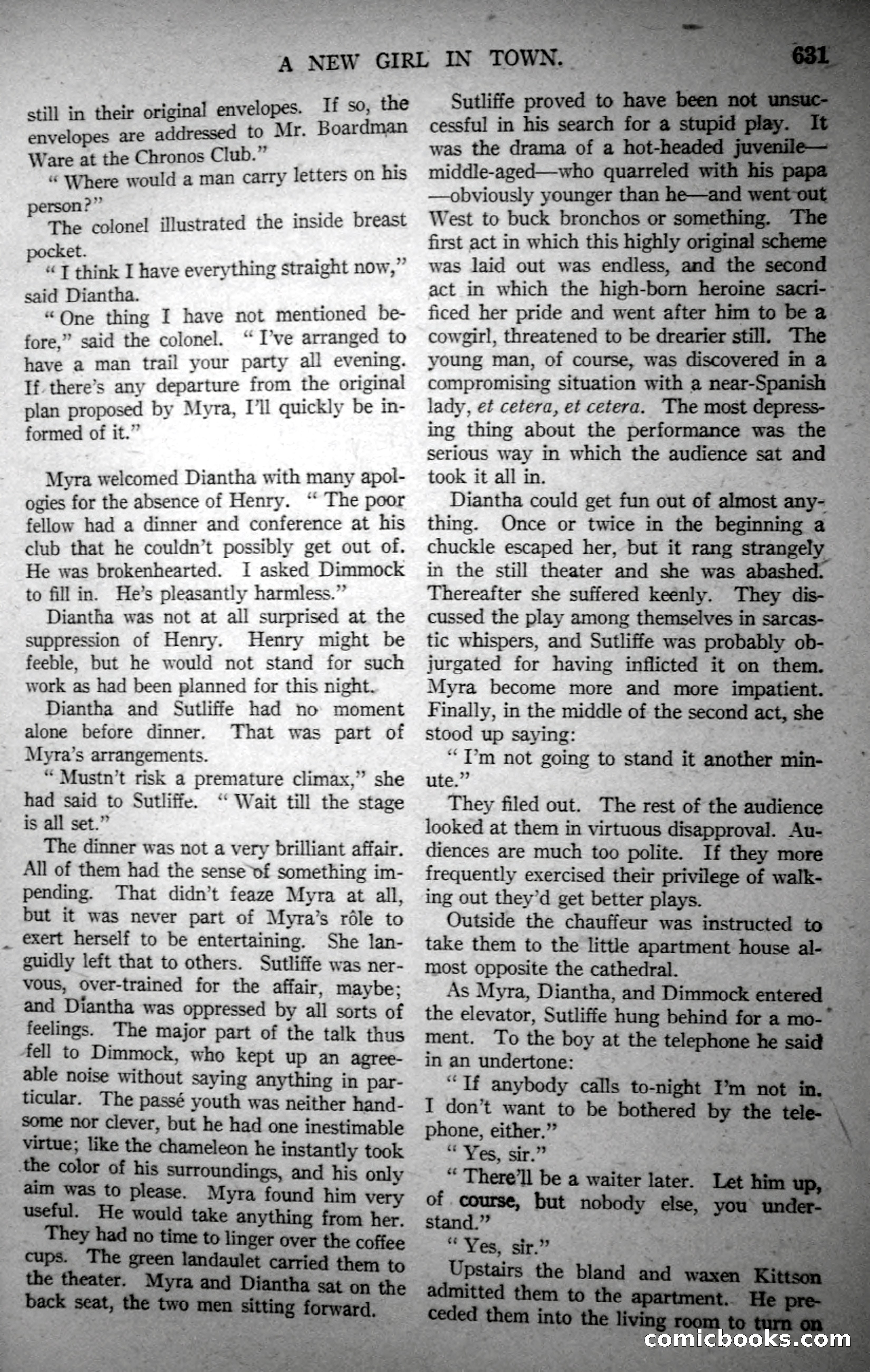 Argosy All-Story Weekly, October 21, 1922 — page 161 of 176