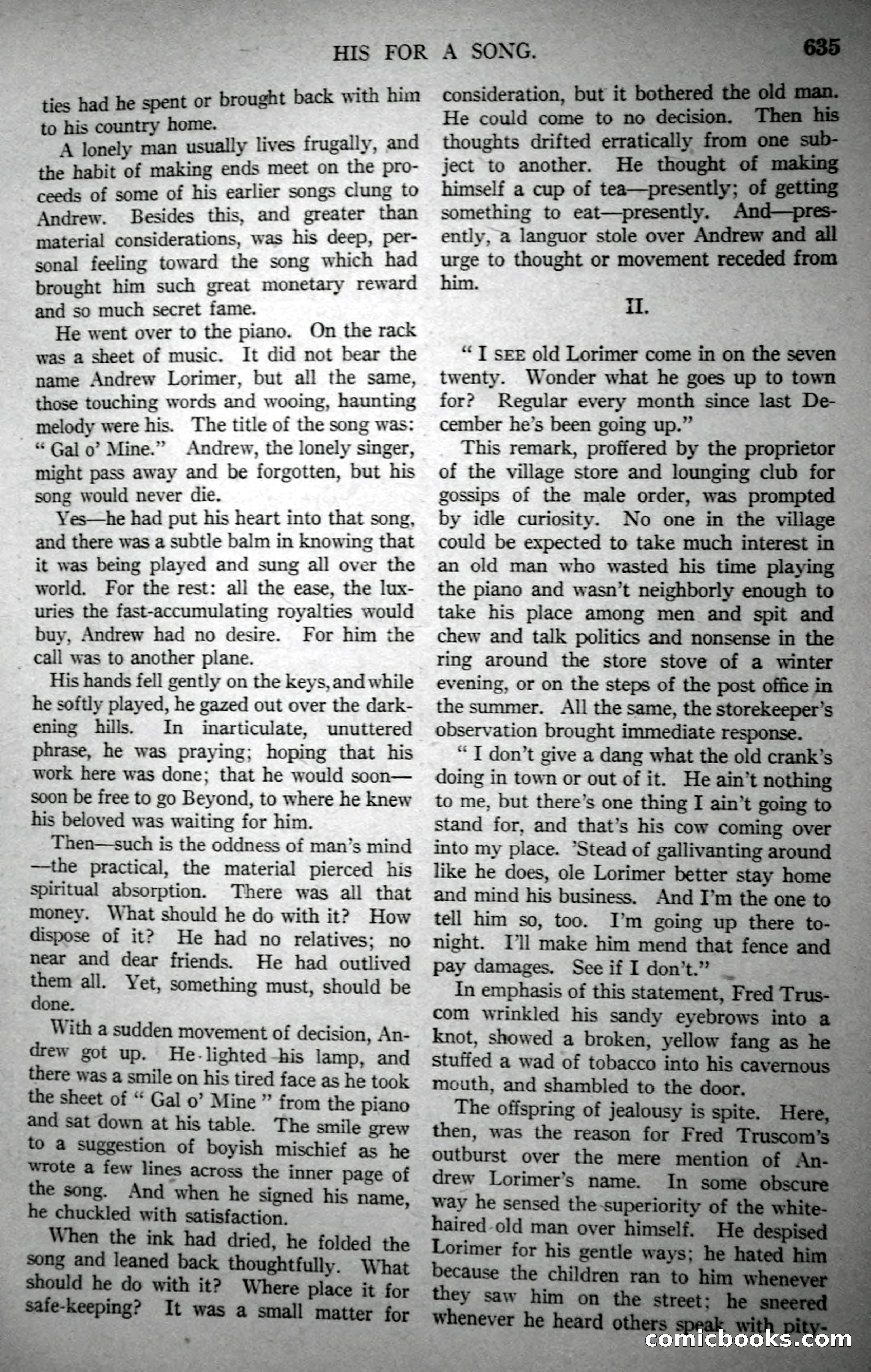 Argosy All-Story Weekly, October 21, 1922 — page 165 of 176