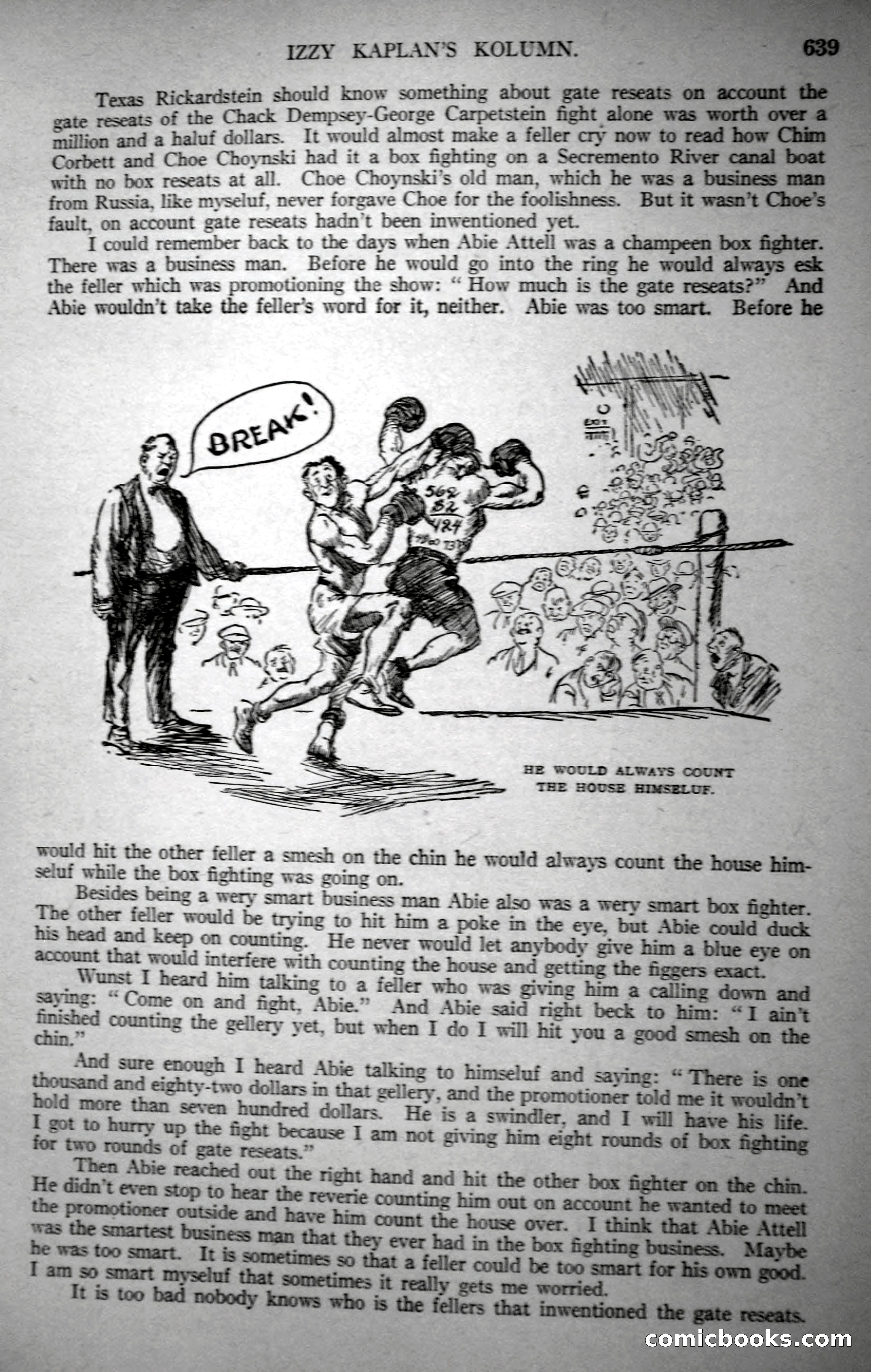 Argosy All-Story Weekly, October 21, 1922 — page 169 of 176