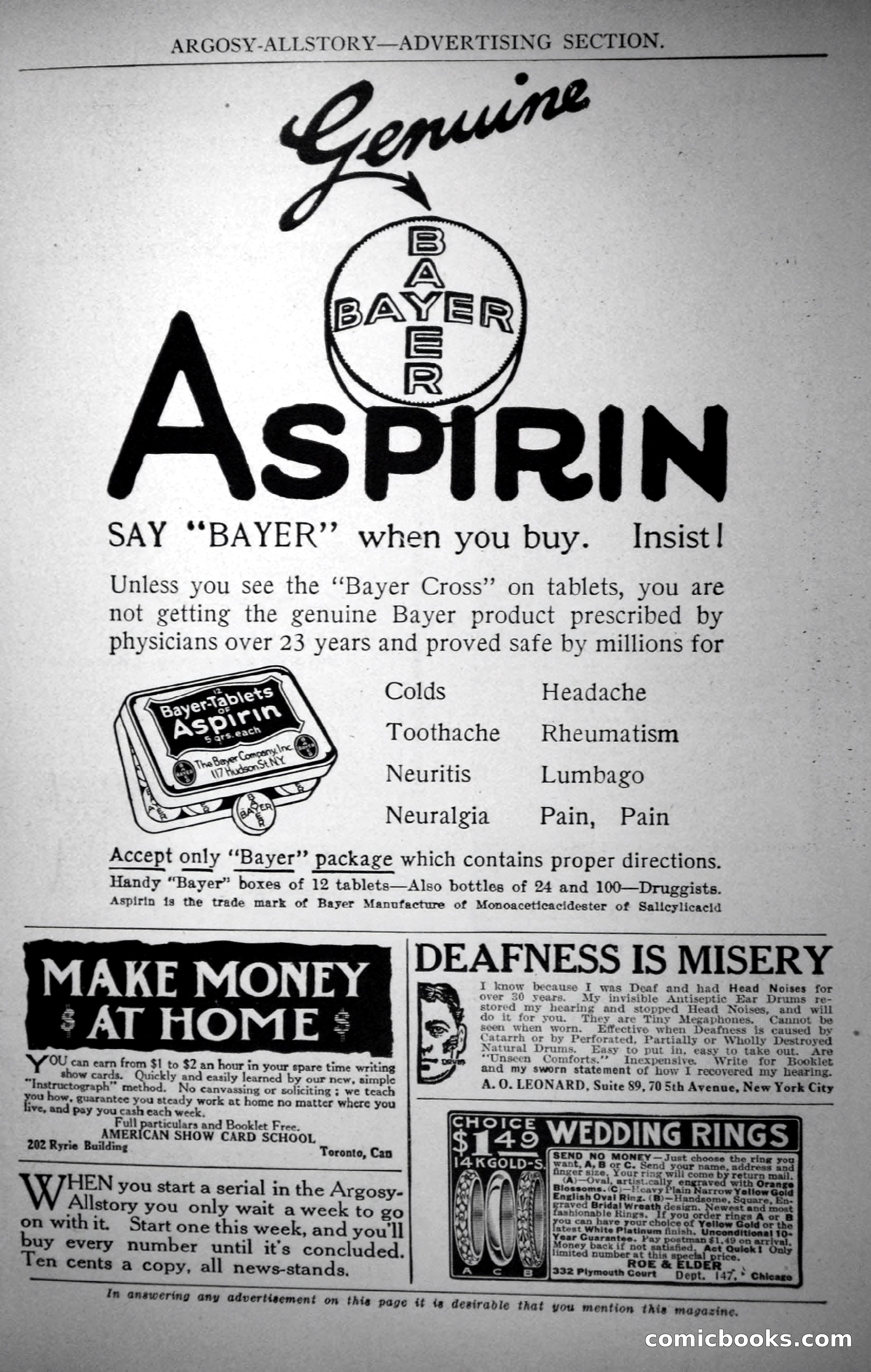 Argosy All-Story Weekly, October 21, 1922 — page 173 of 176