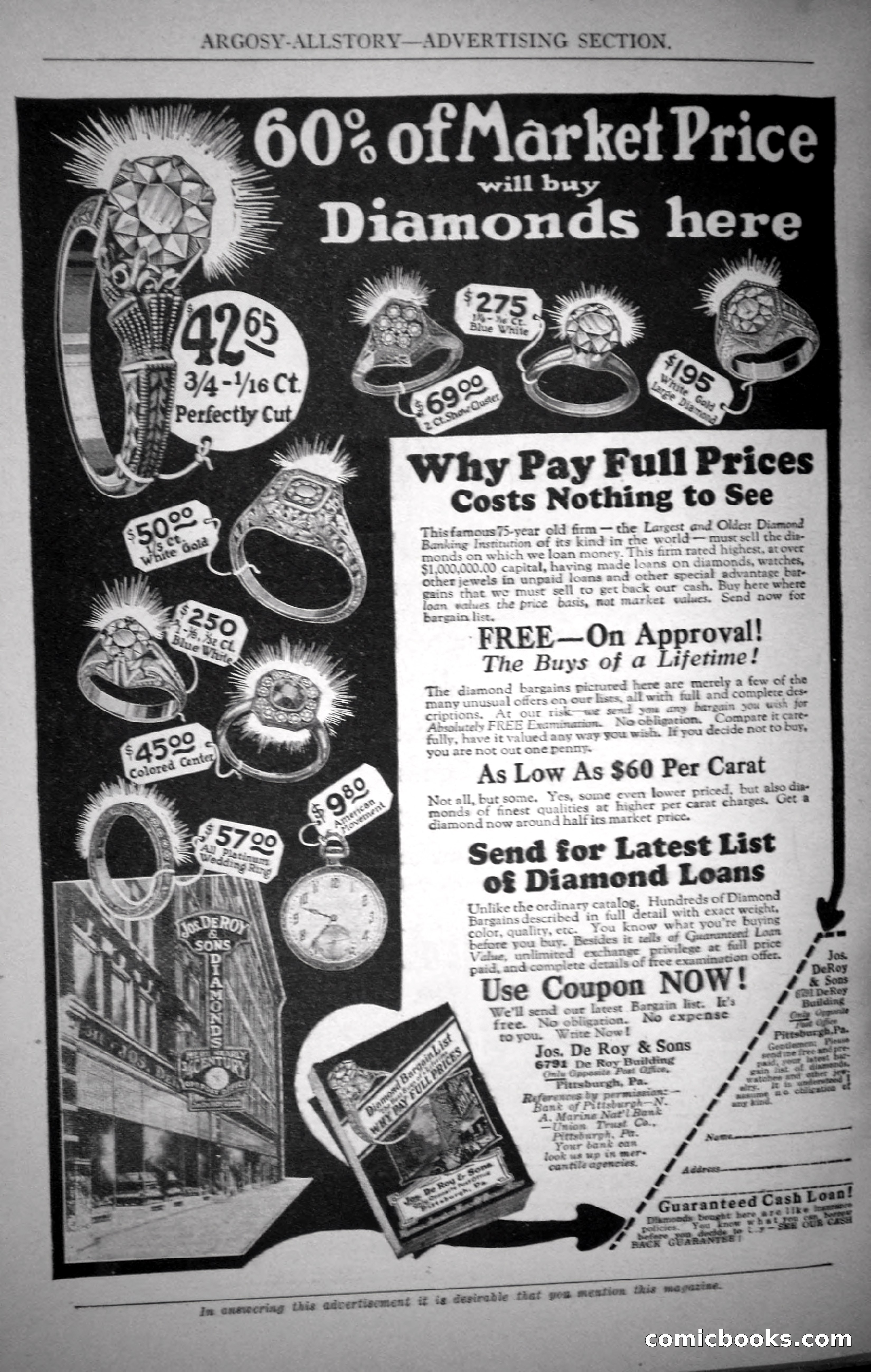 Argosy All-Story Weekly, October 21, 1922 — page 174 of 176