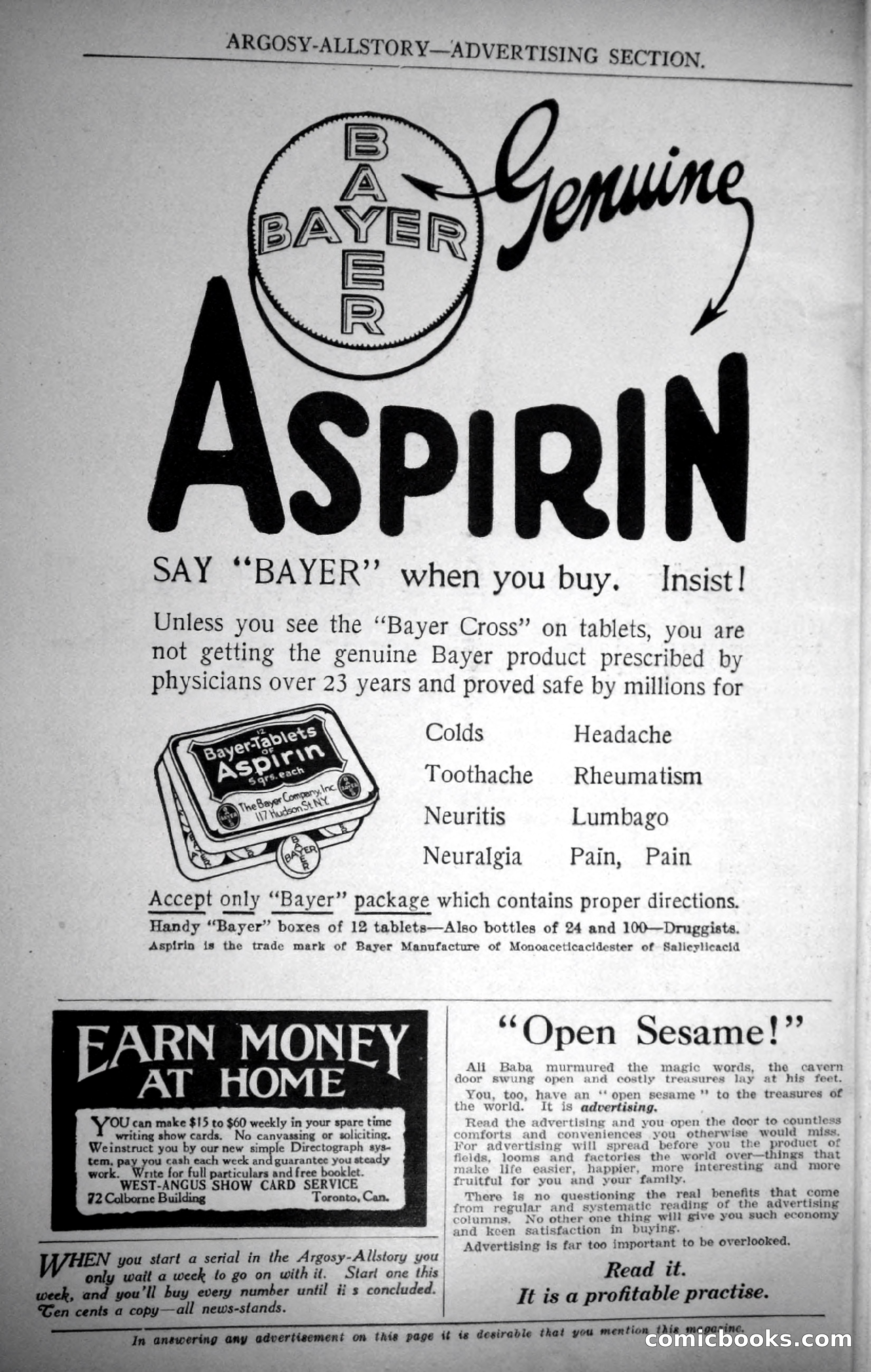 Argosy All-Story Weekly, October 28, 1922 — page 10 of 176