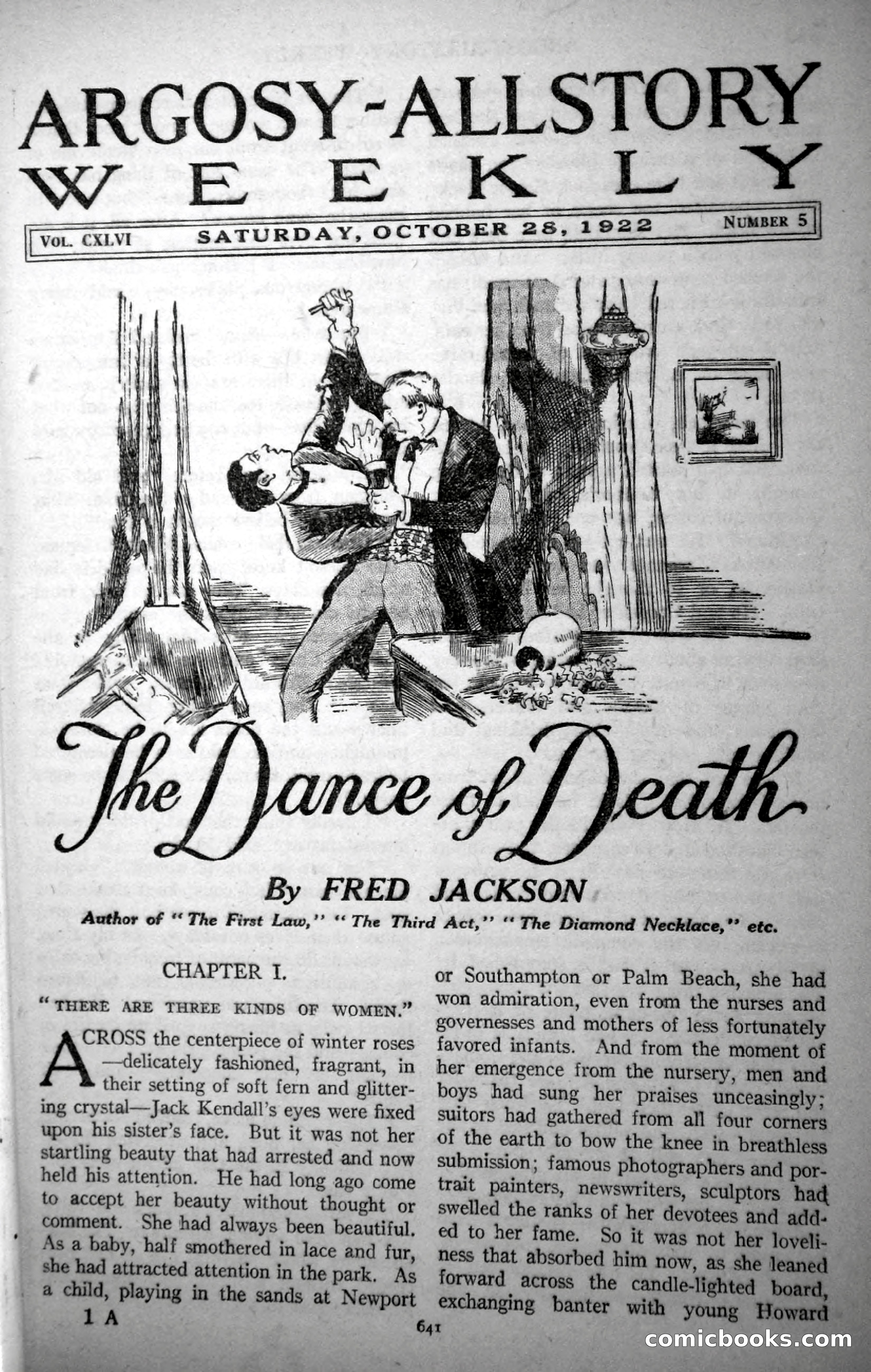 Argosy All-Story Weekly, October 28, 1922 — page 11 of 176