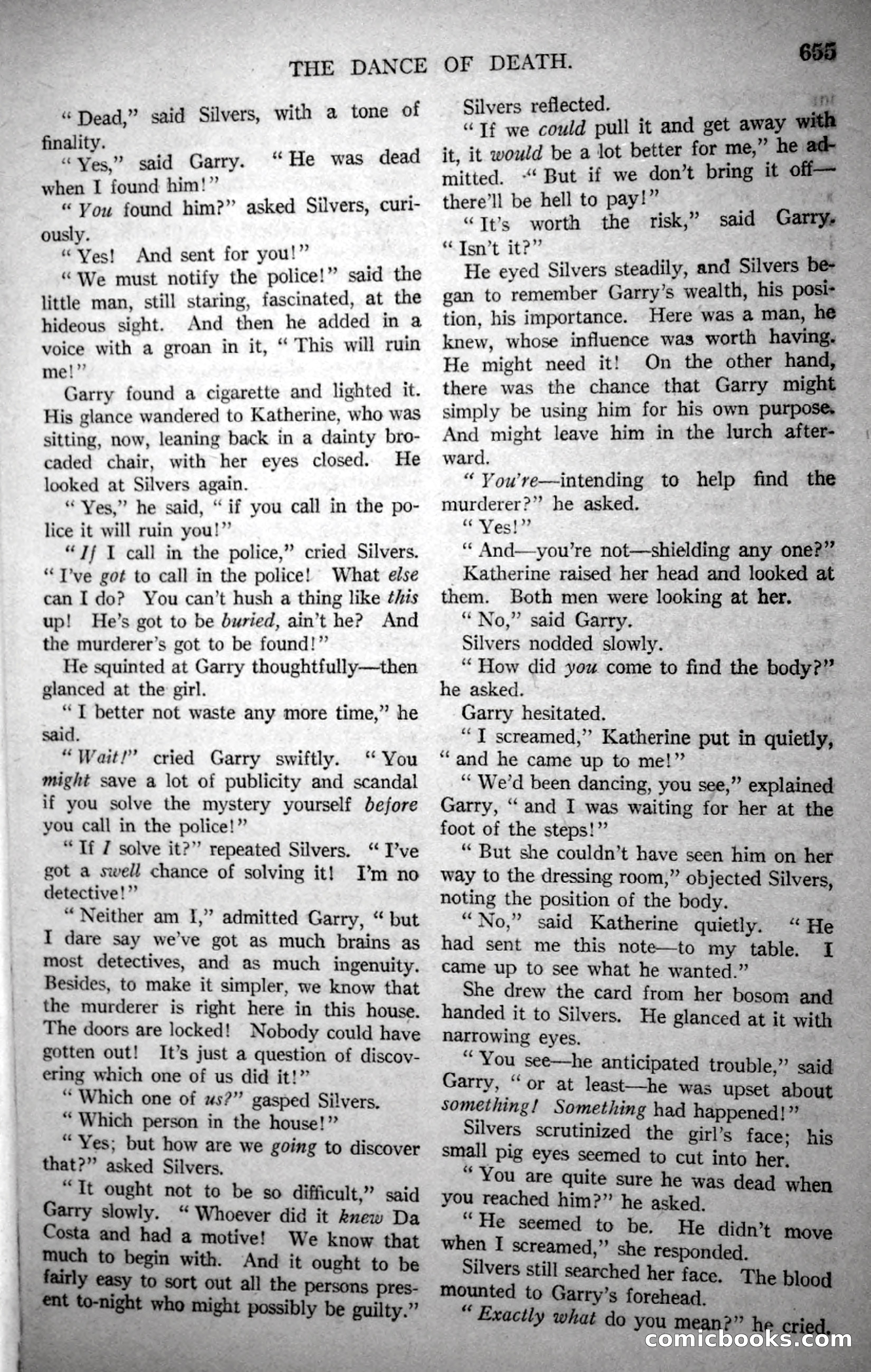 Argosy All-Story Weekly, October 28, 1922 — page 25 of 176