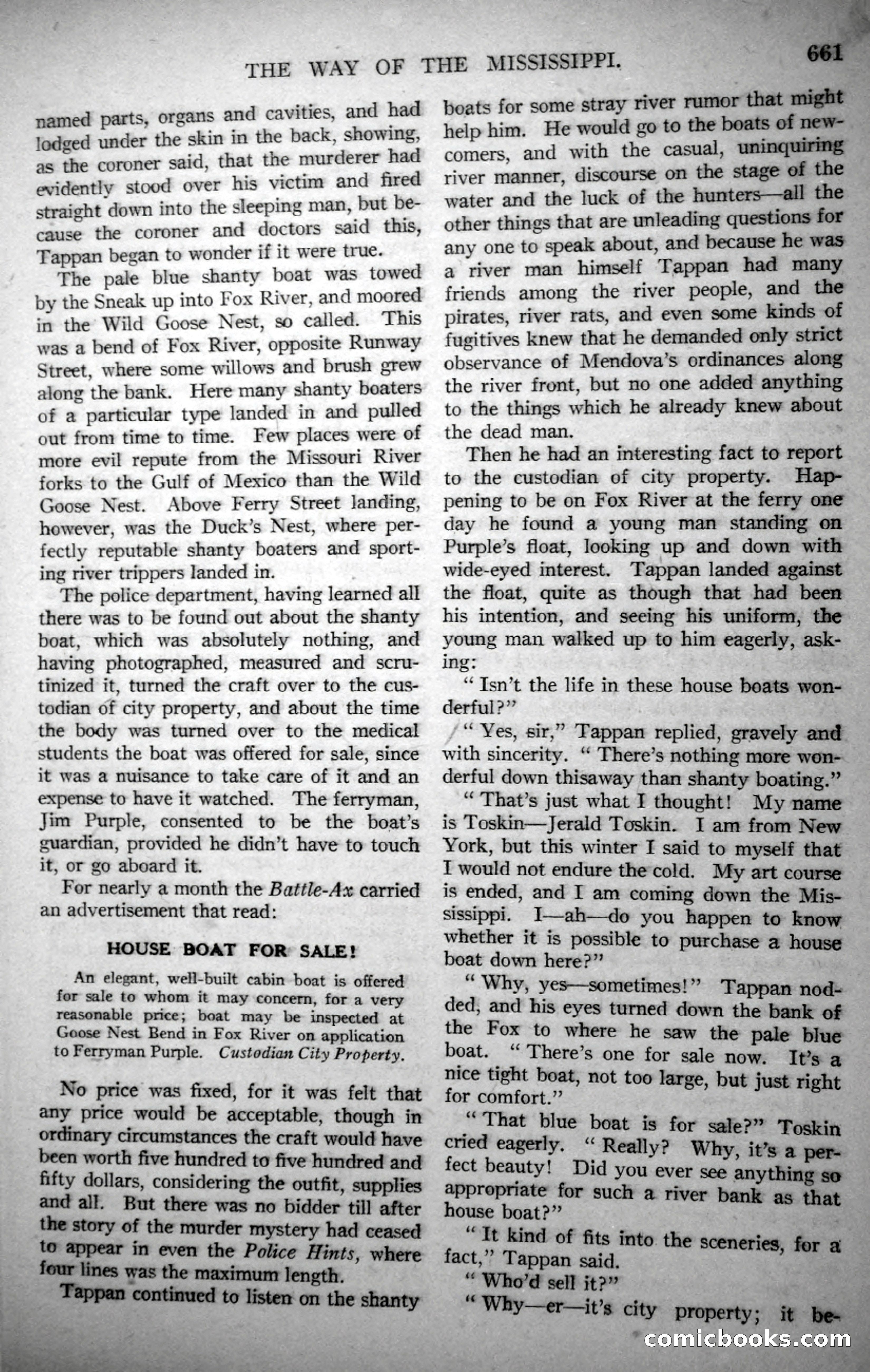 Argosy All-Story Weekly, October 28, 1922 — page 31 of 176