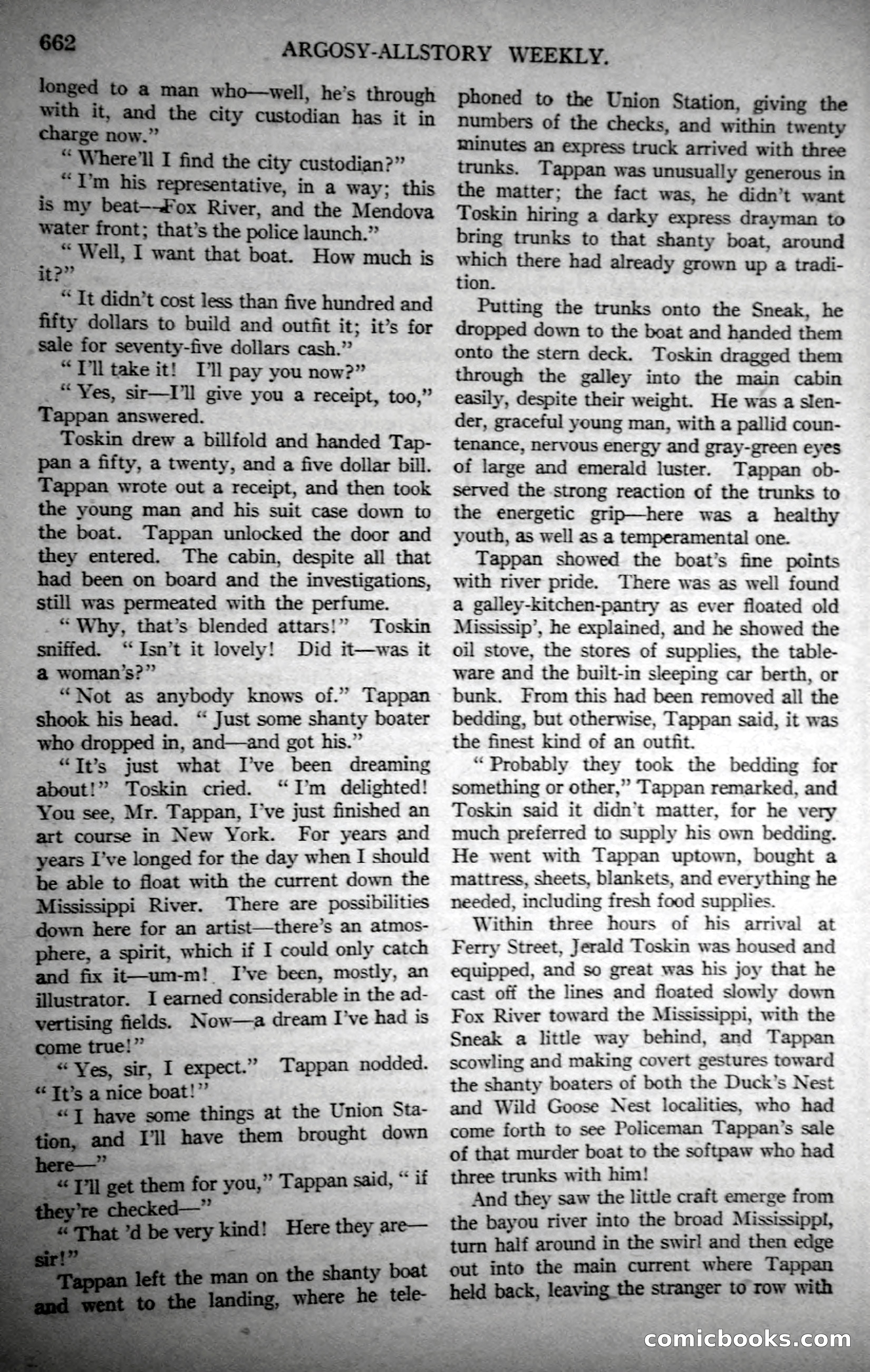 Argosy All-Story Weekly, October 28, 1922 — page 32 of 176