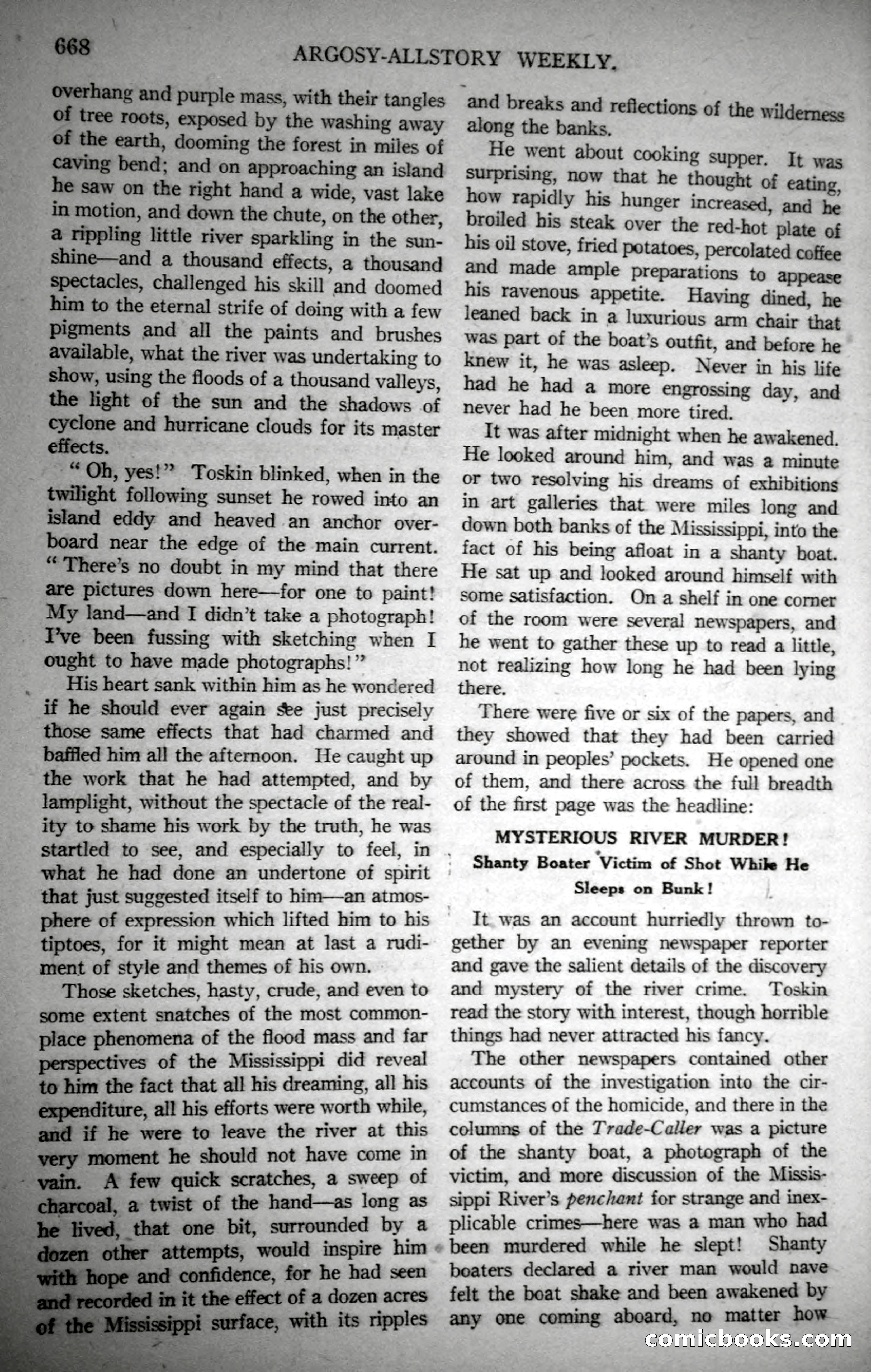 Argosy All-Story Weekly, October 28, 1922 — page 38 of 176