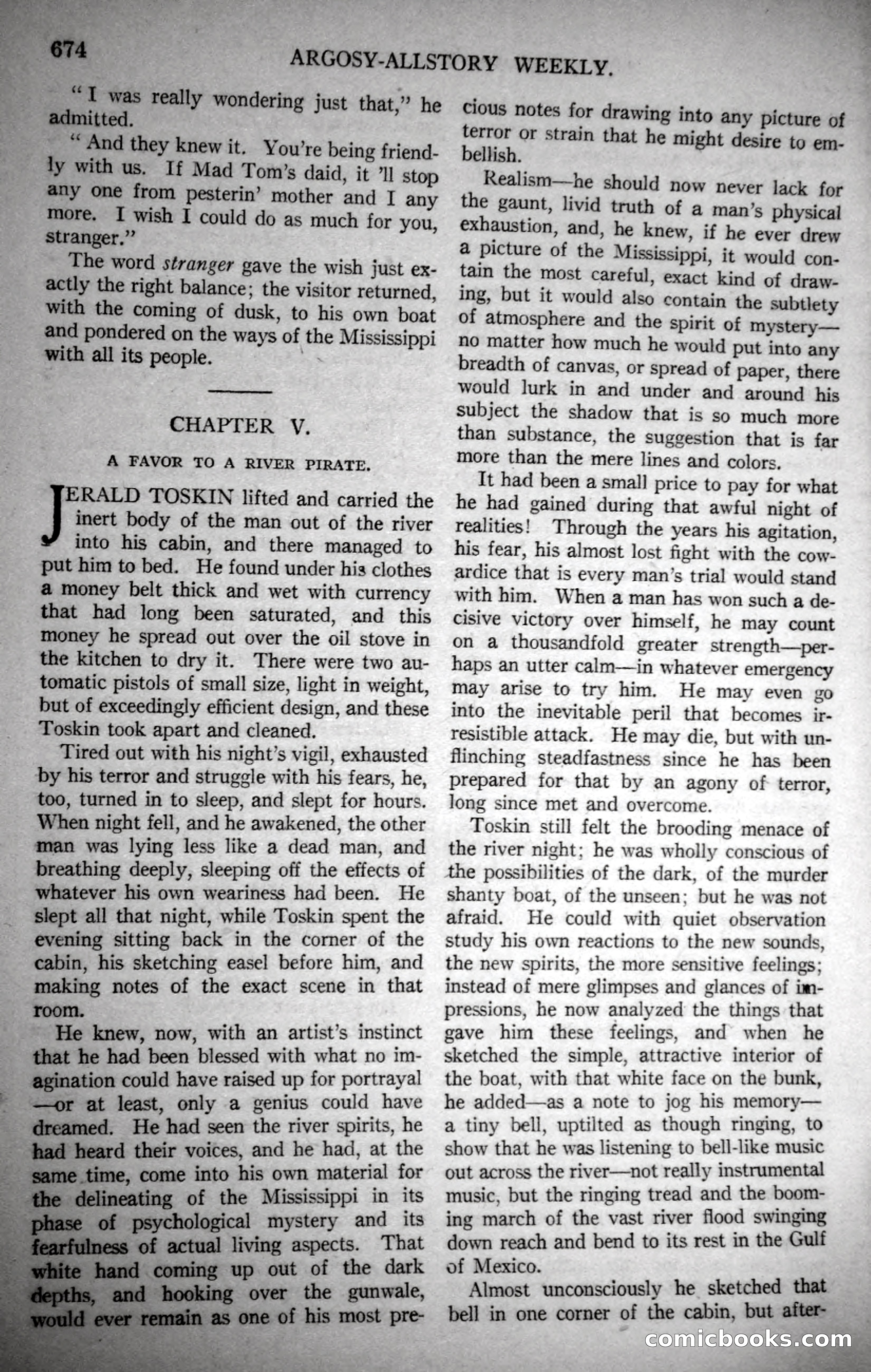 Argosy All-Story Weekly, October 28, 1922 — page 44 of 176