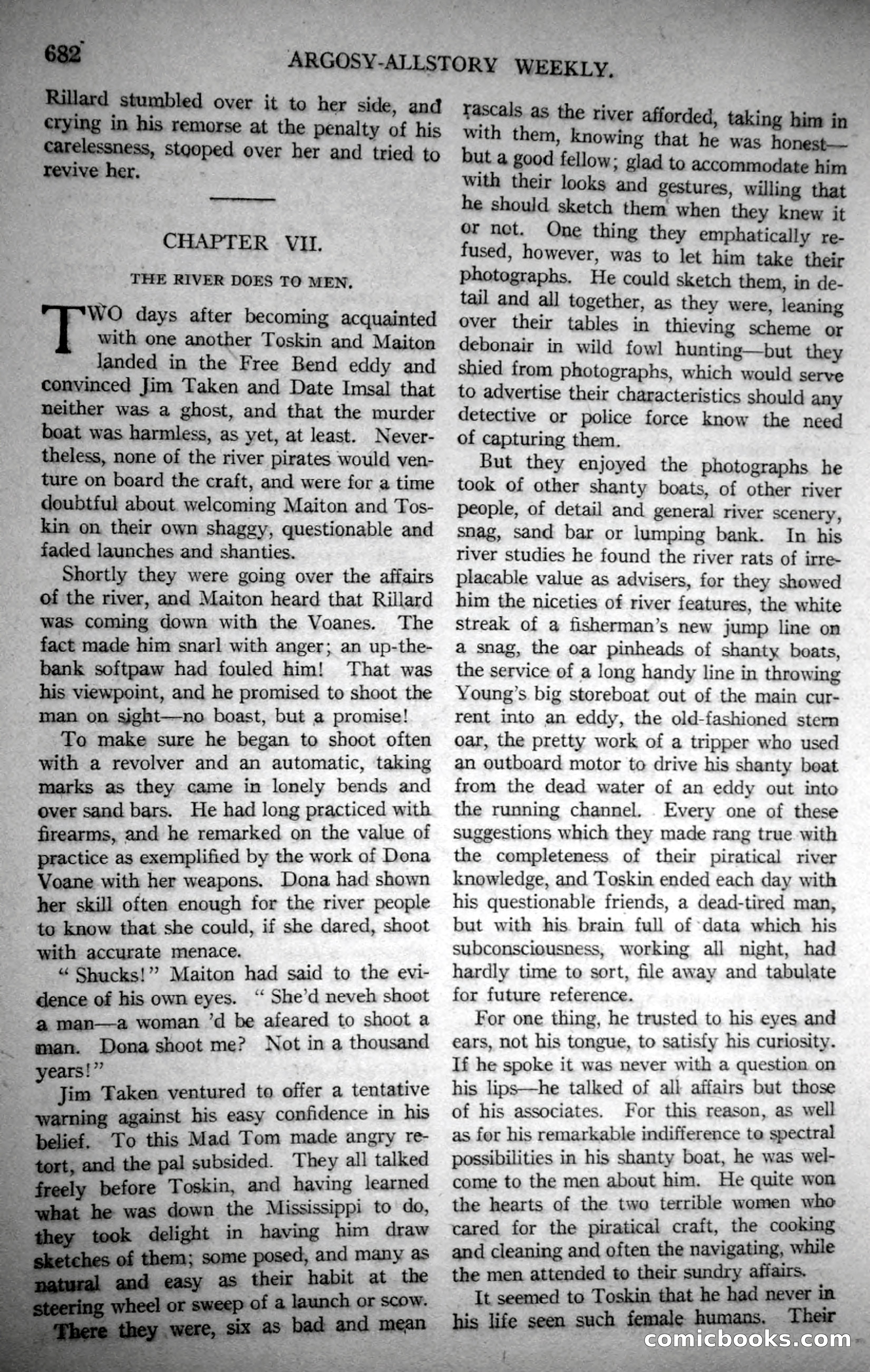 Argosy All-Story Weekly, October 28, 1922 — page 52 of 176