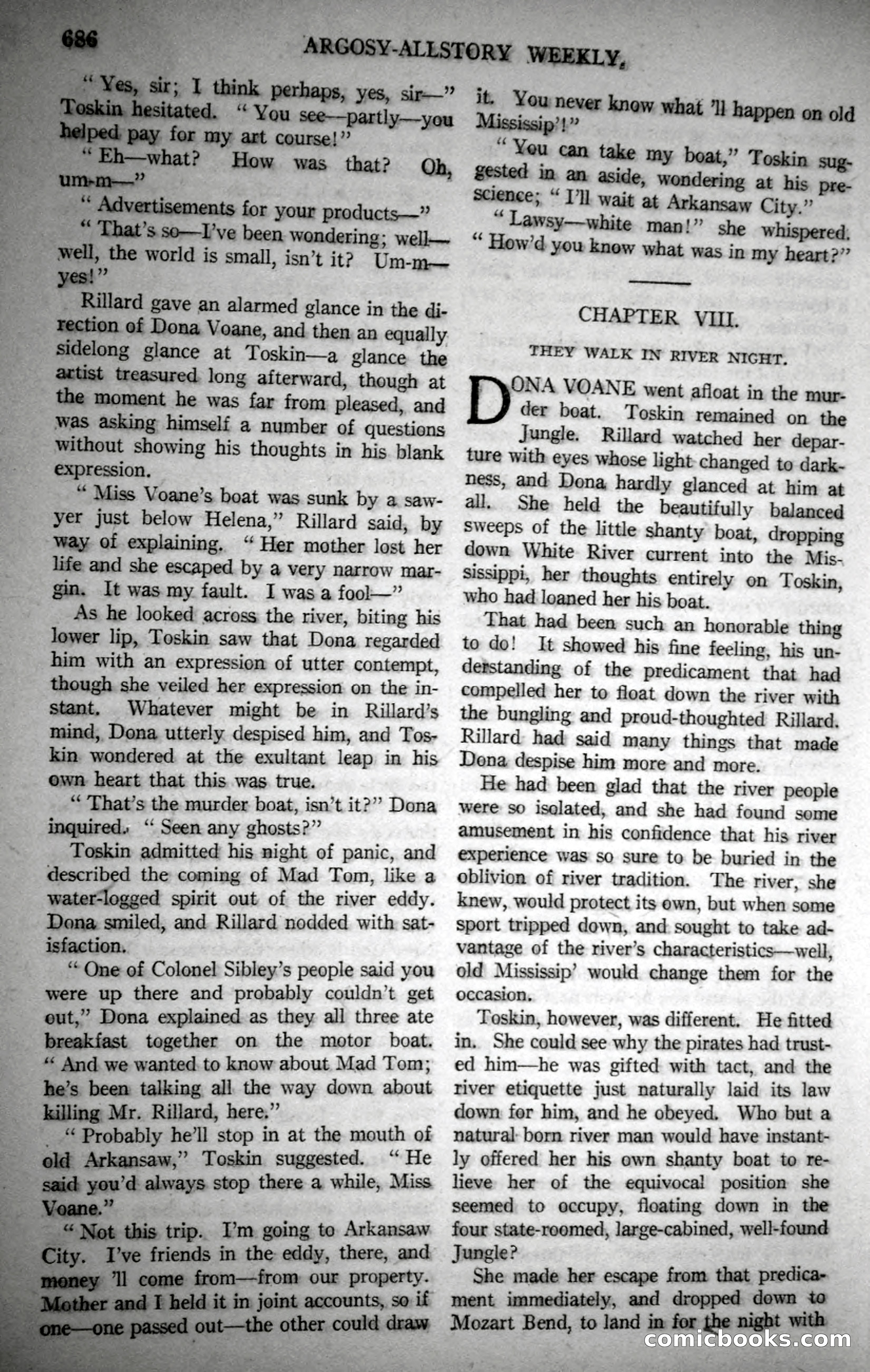Argosy All-Story Weekly, October 28, 1922 — page 56 of 176