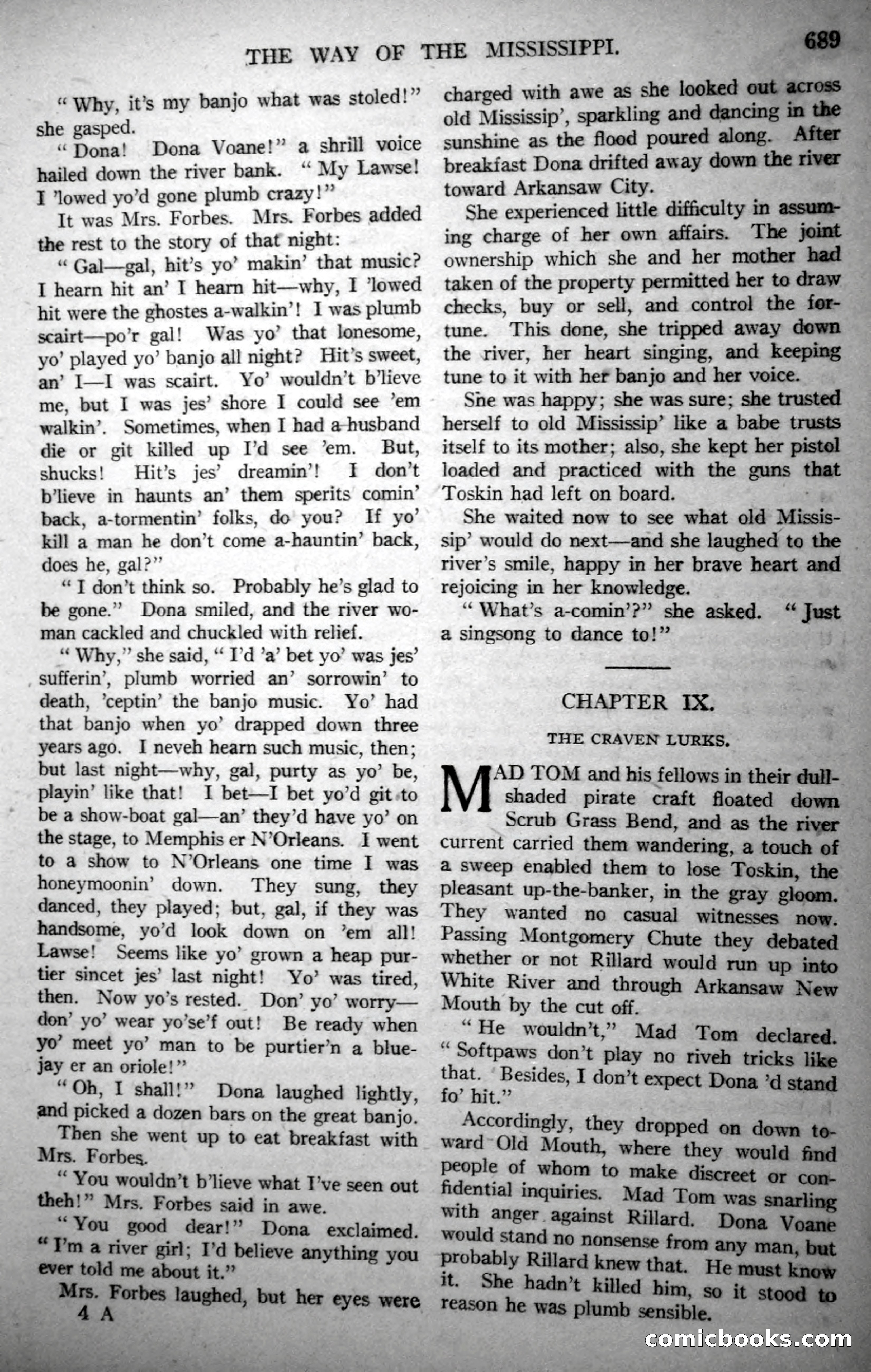 Argosy All-Story Weekly, October 28, 1922 — page 59 of 176