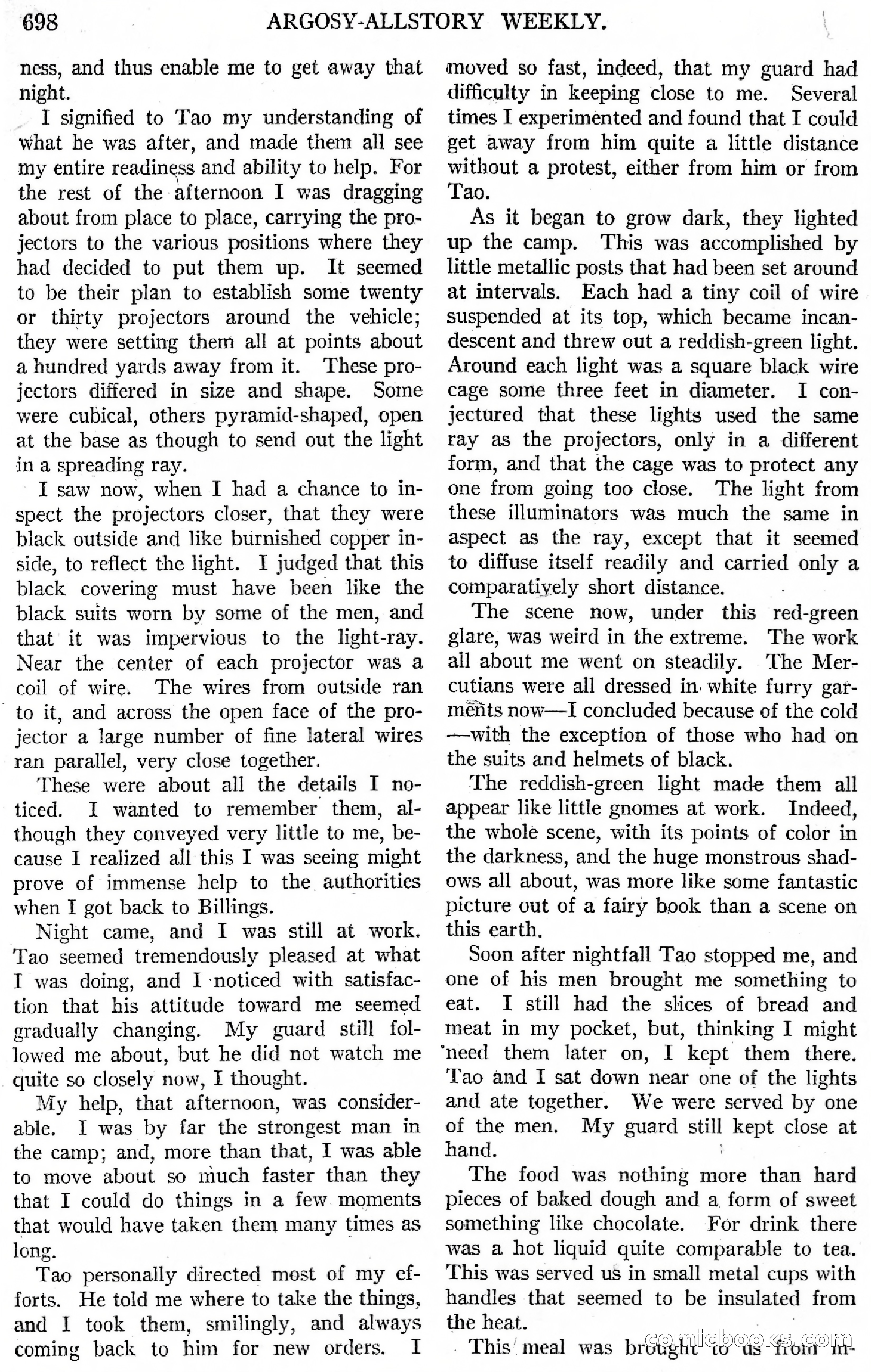 Argosy All-Story Weekly, October 28, 1922 — page 68 of 176