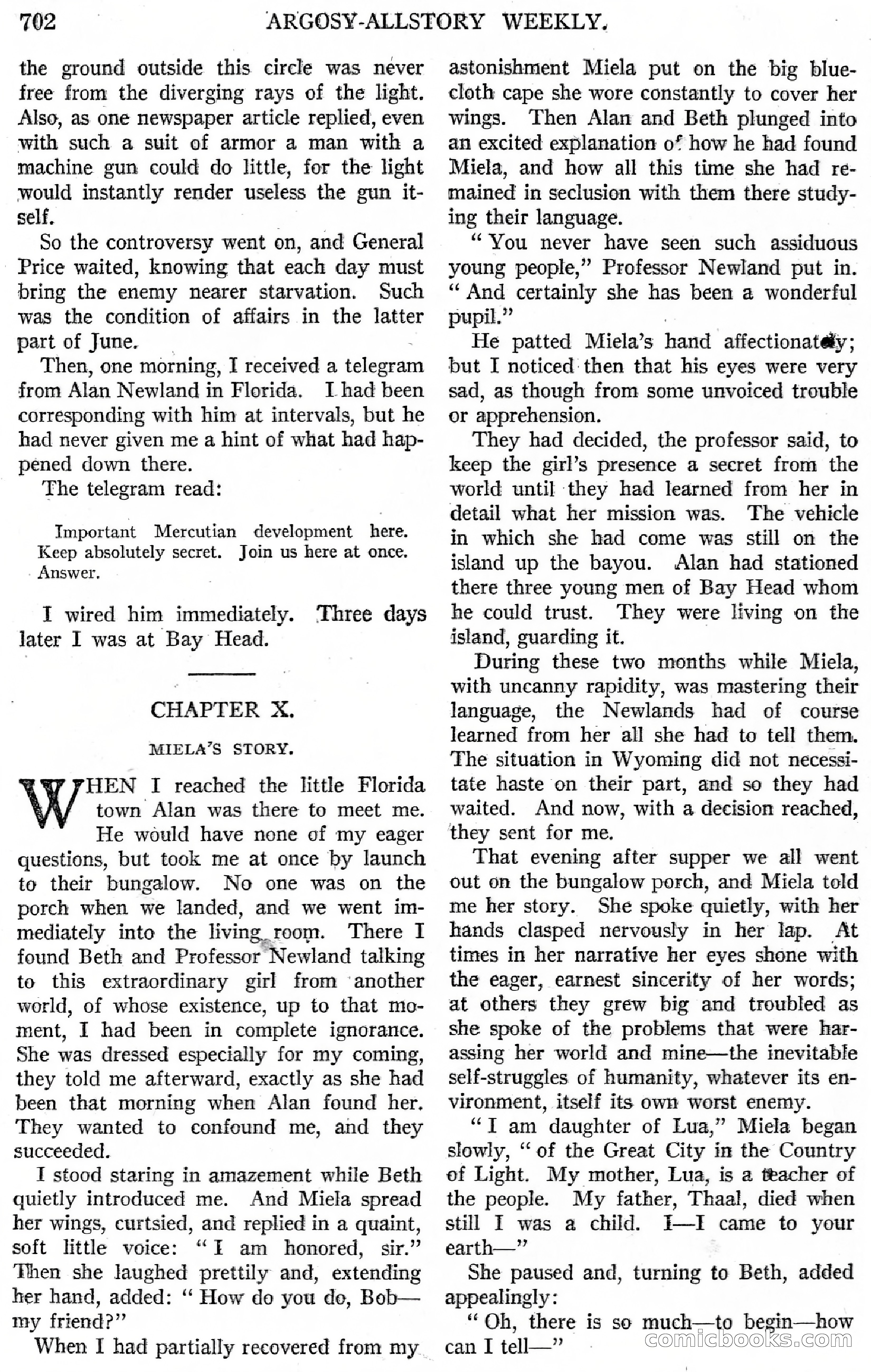 Argosy All-Story Weekly, October 28, 1922 — page 72 of 176