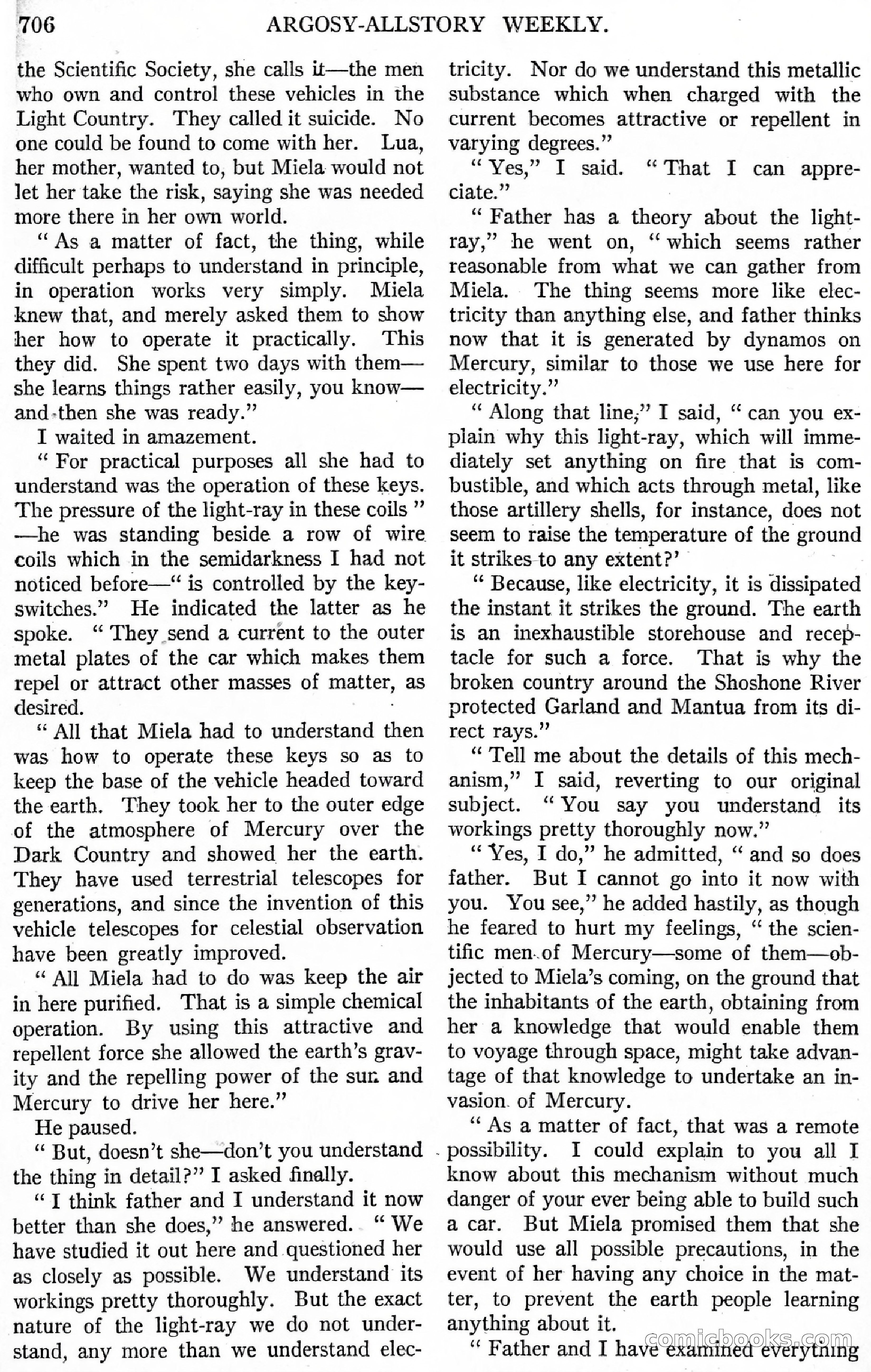Argosy All-Story Weekly, October 28, 1922 — page 76 of 176