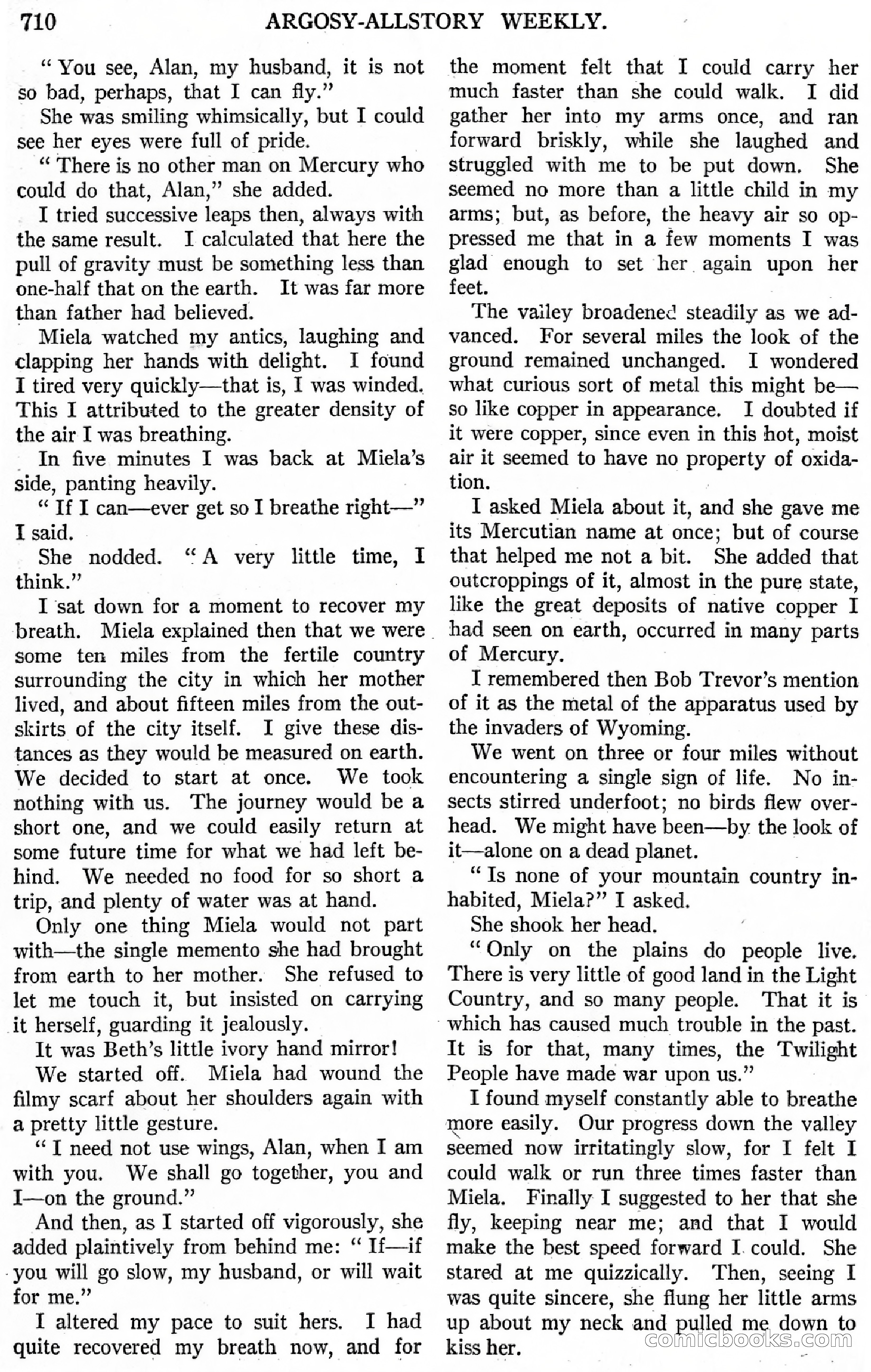 Argosy All-Story Weekly, October 28, 1922 — page 80 of 176