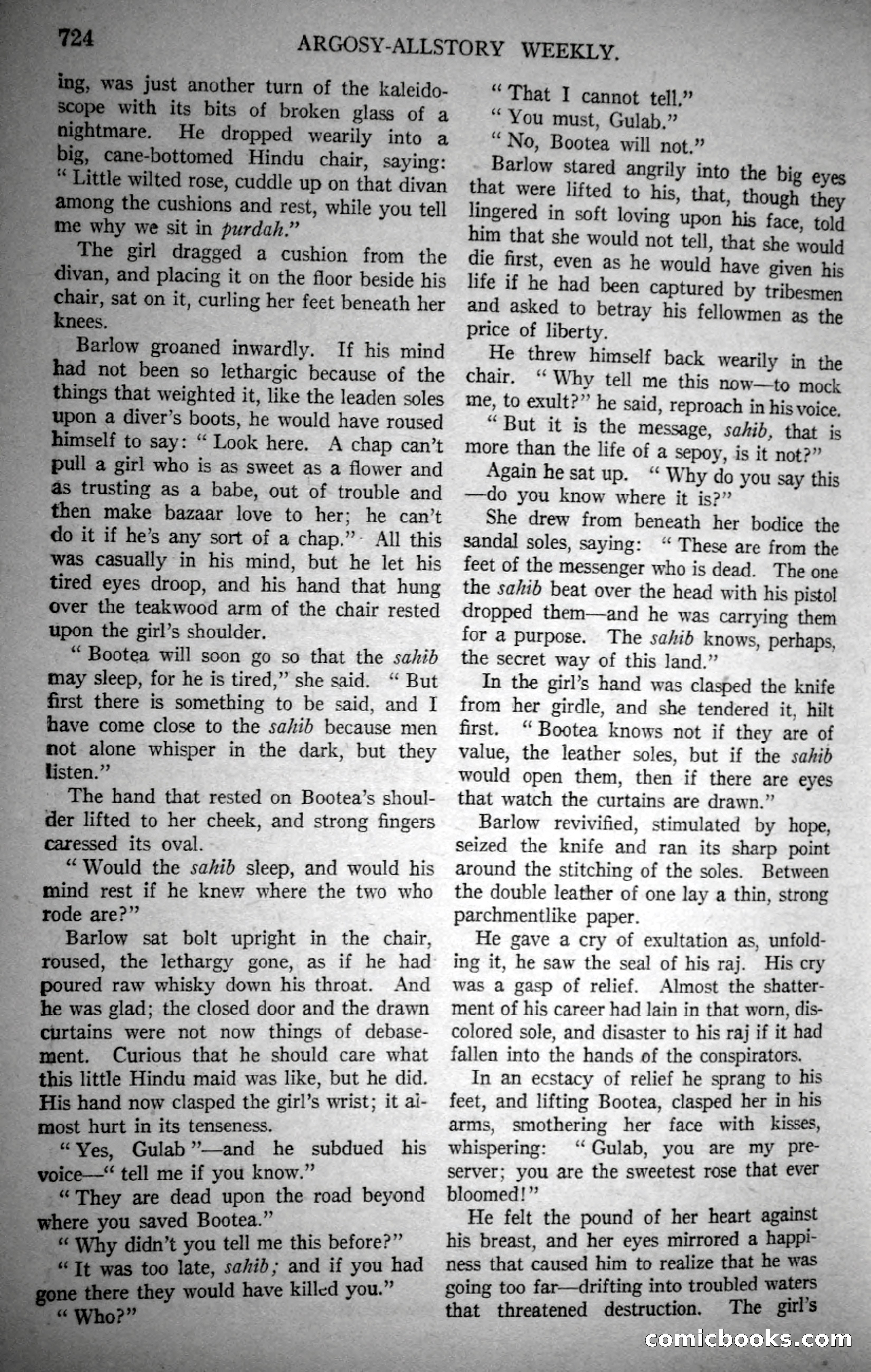 Argosy All-Story Weekly, October 28, 1922 — page 94 of 176