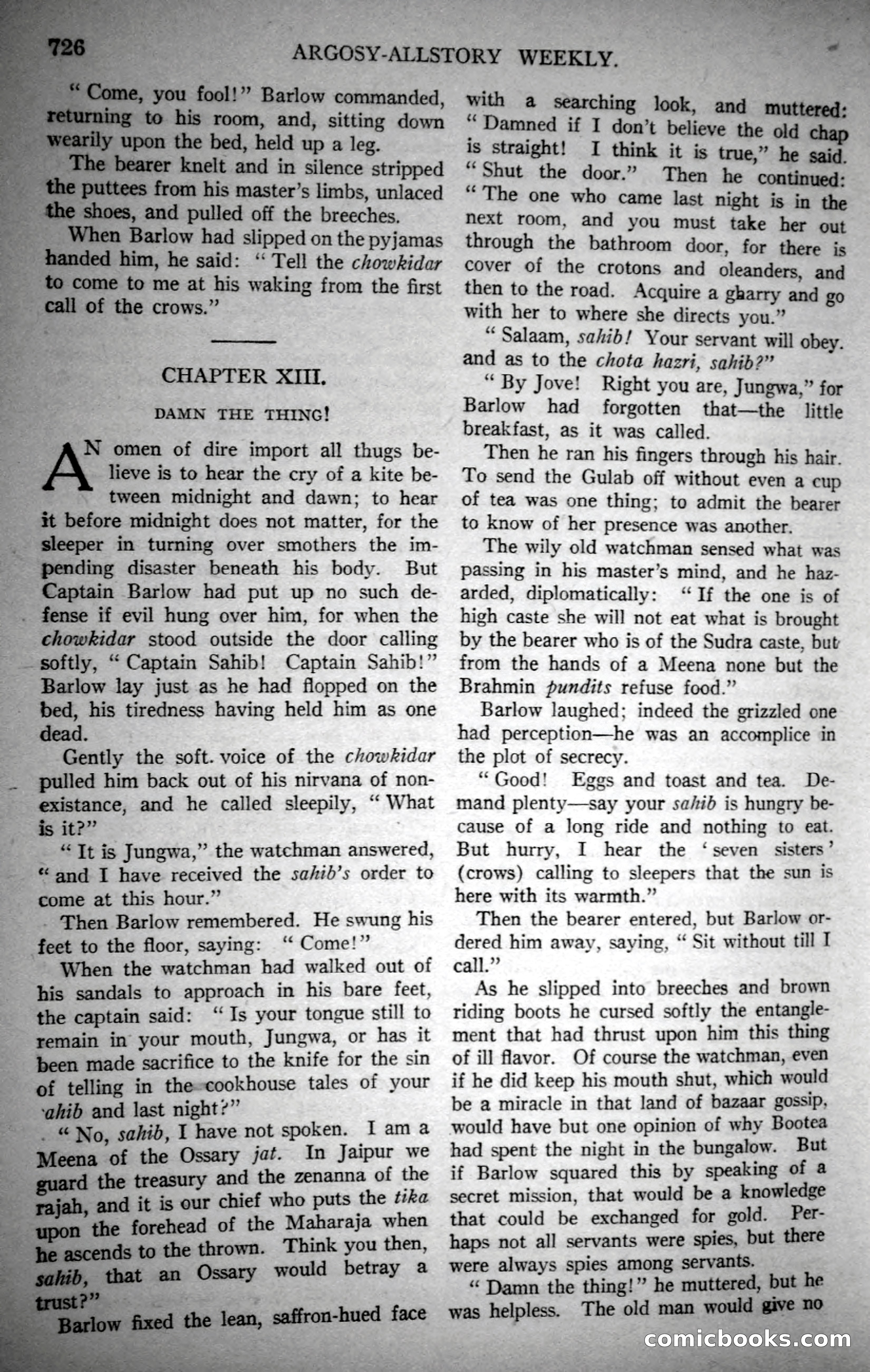 Argosy All-Story Weekly, October 28, 1922 — page 96 of 176