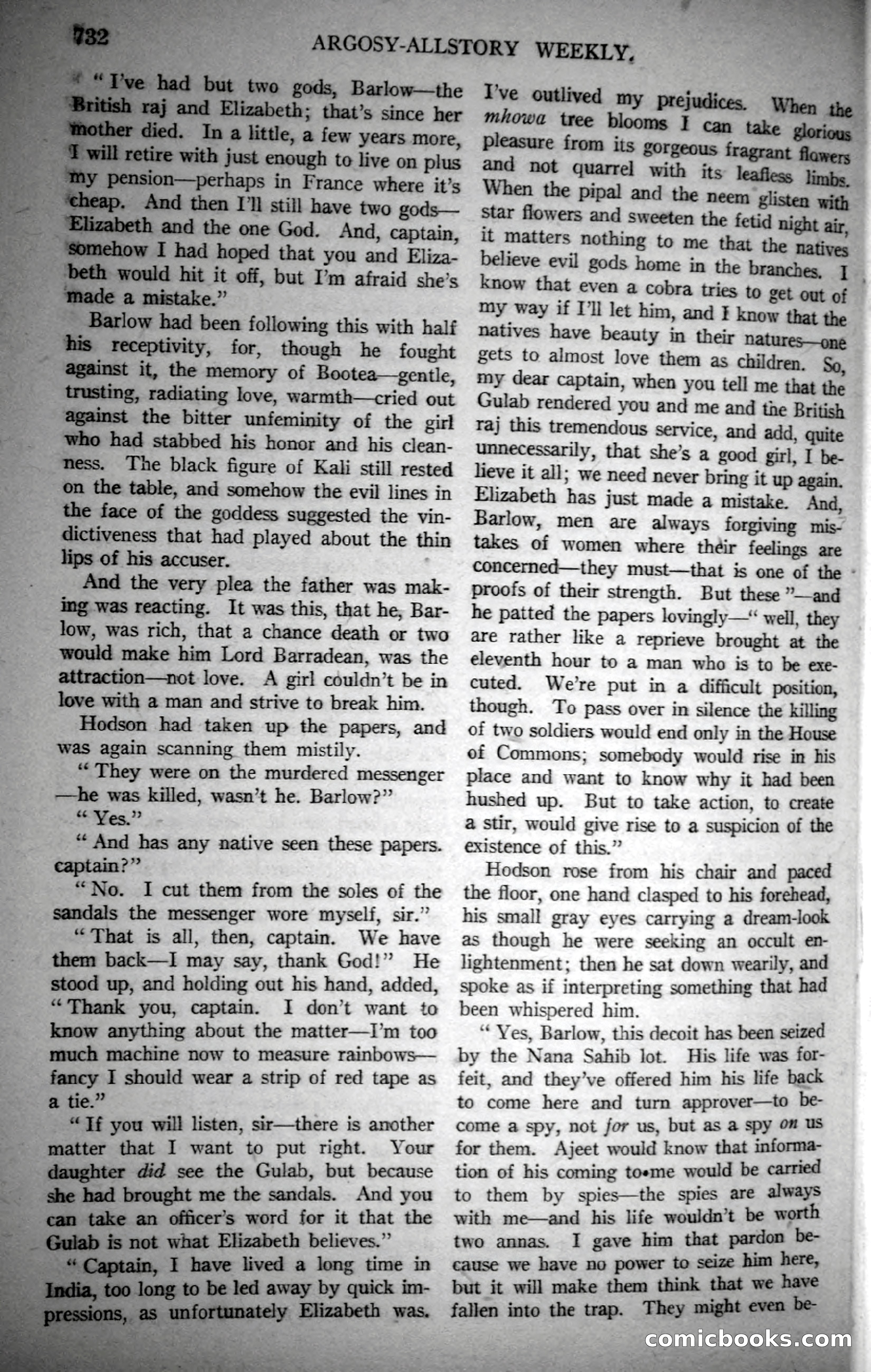 Argosy All-Story Weekly, October 28, 1922 — page 102 of 176