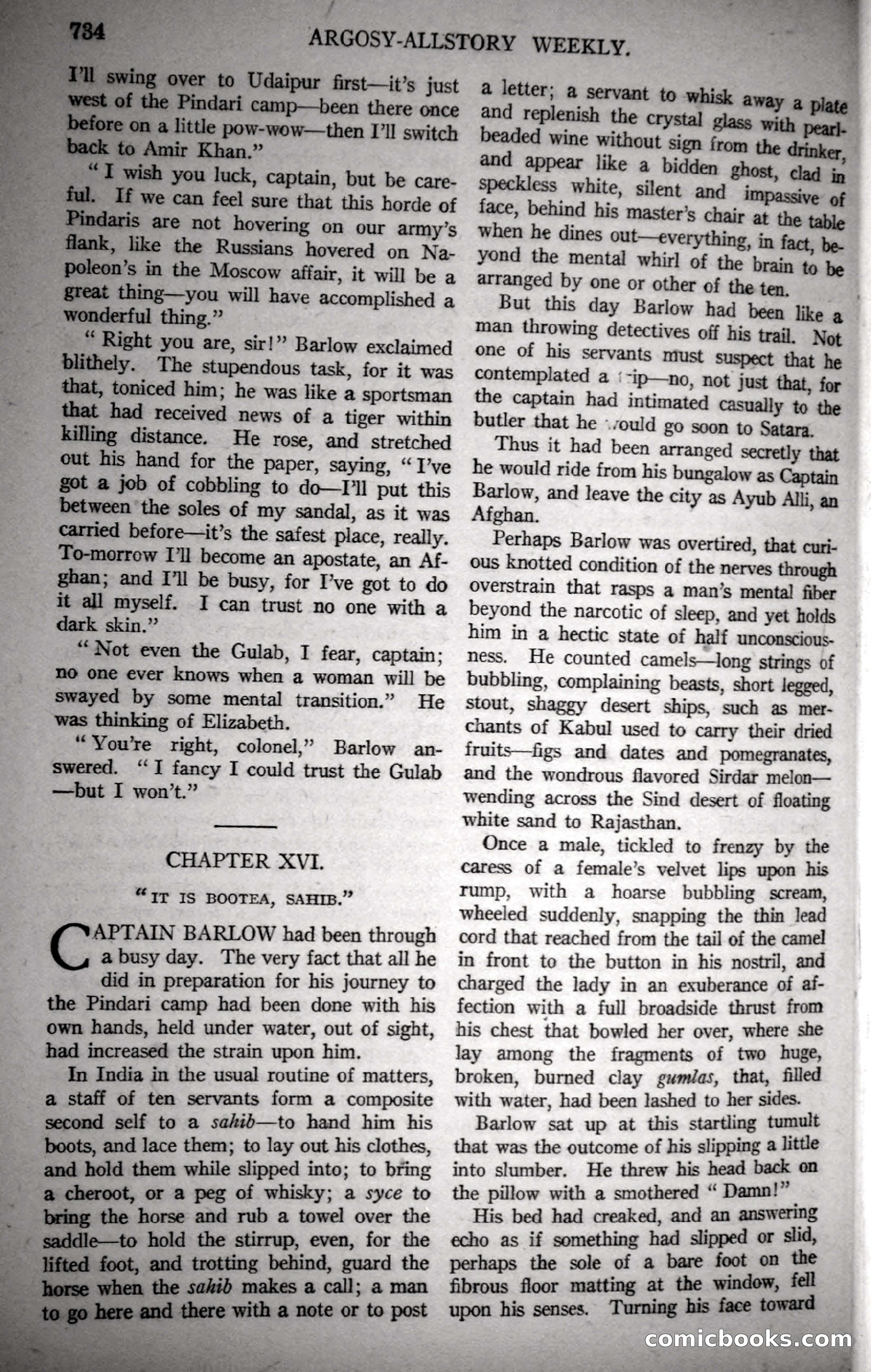 Argosy All-Story Weekly, October 28, 1922 — page 104 of 176