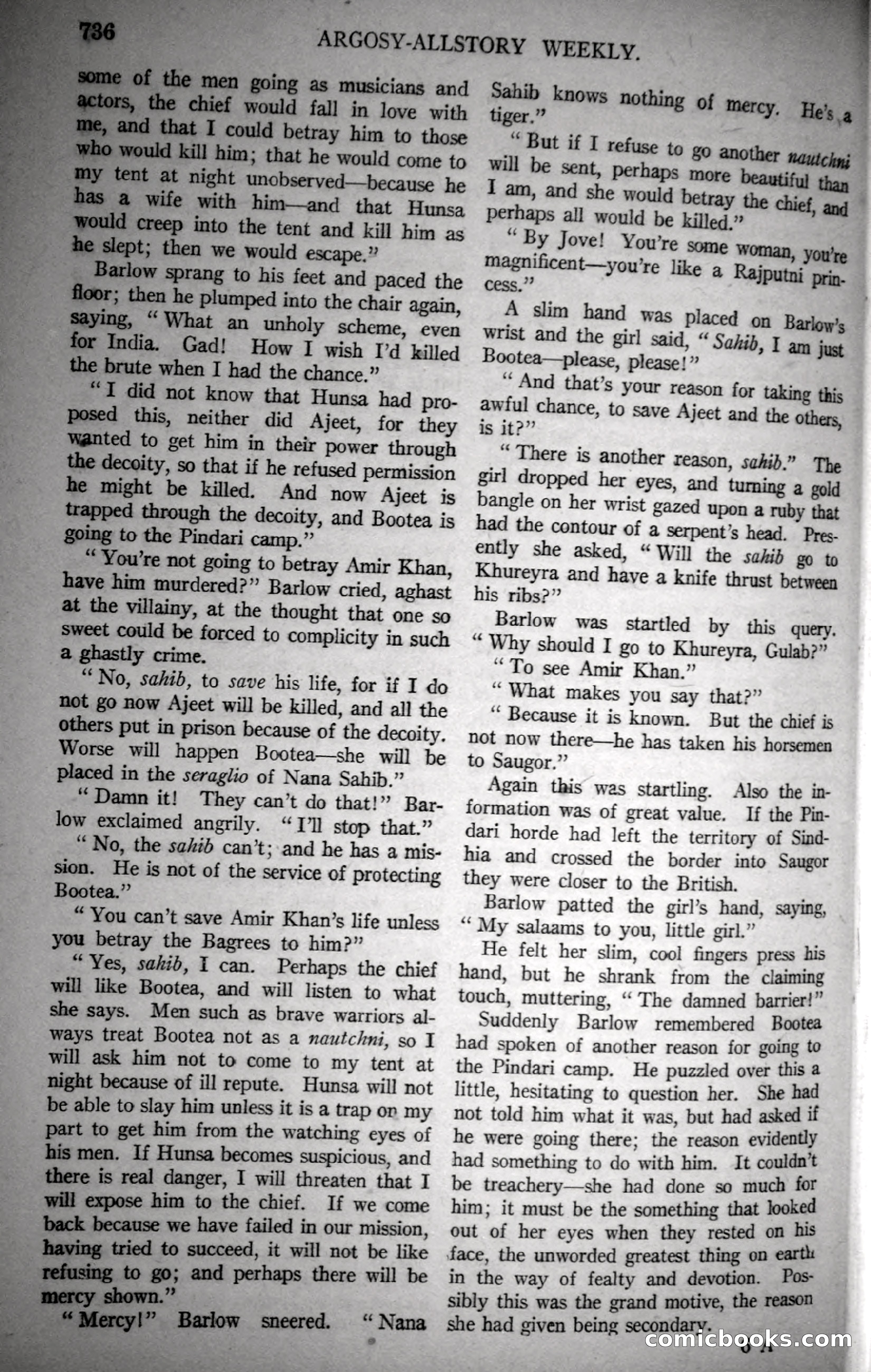 Argosy All-Story Weekly, October 28, 1922 — page 106 of 176