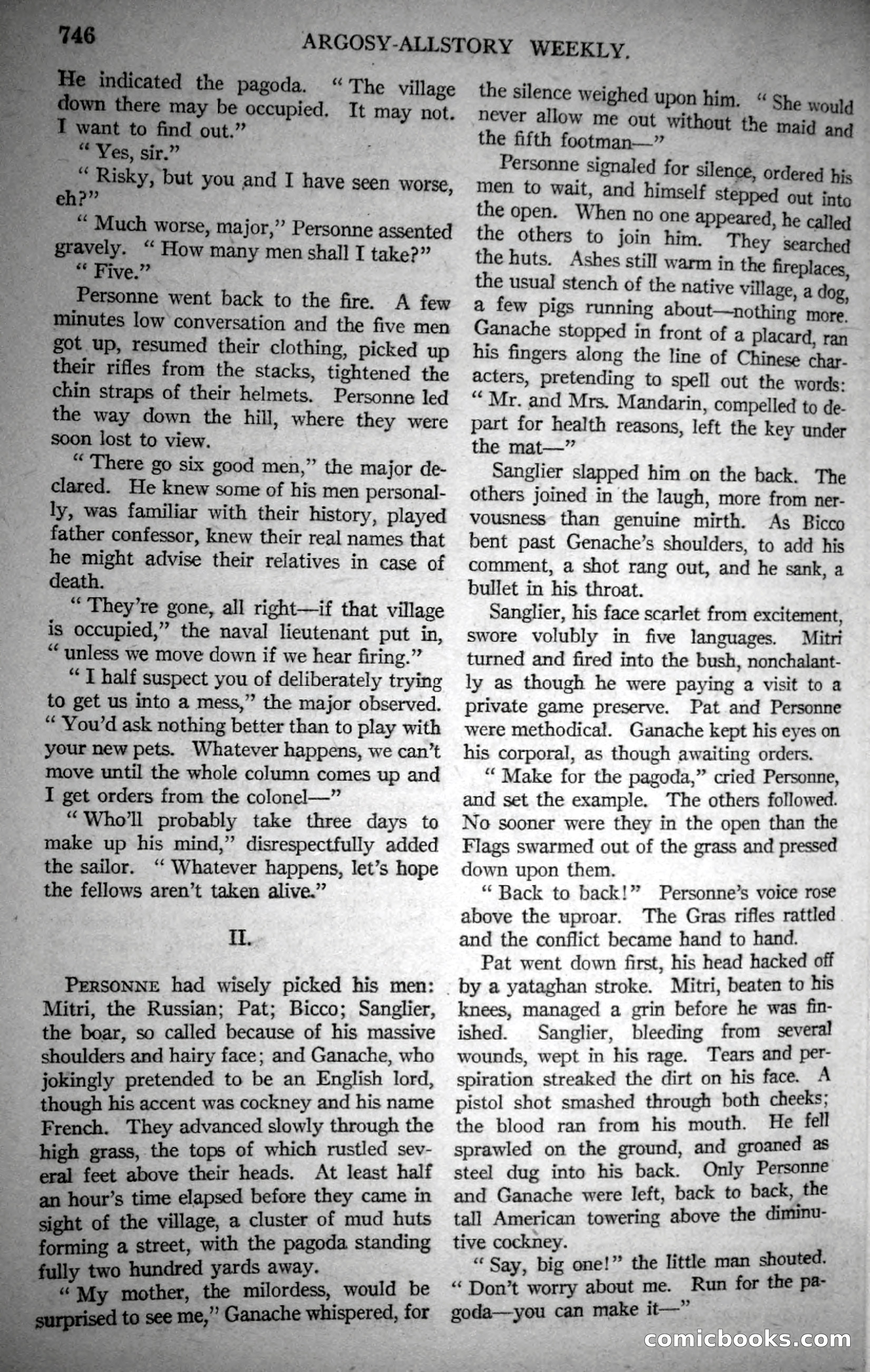 Argosy All-Story Weekly, October 28, 1922 — page 116 of 176