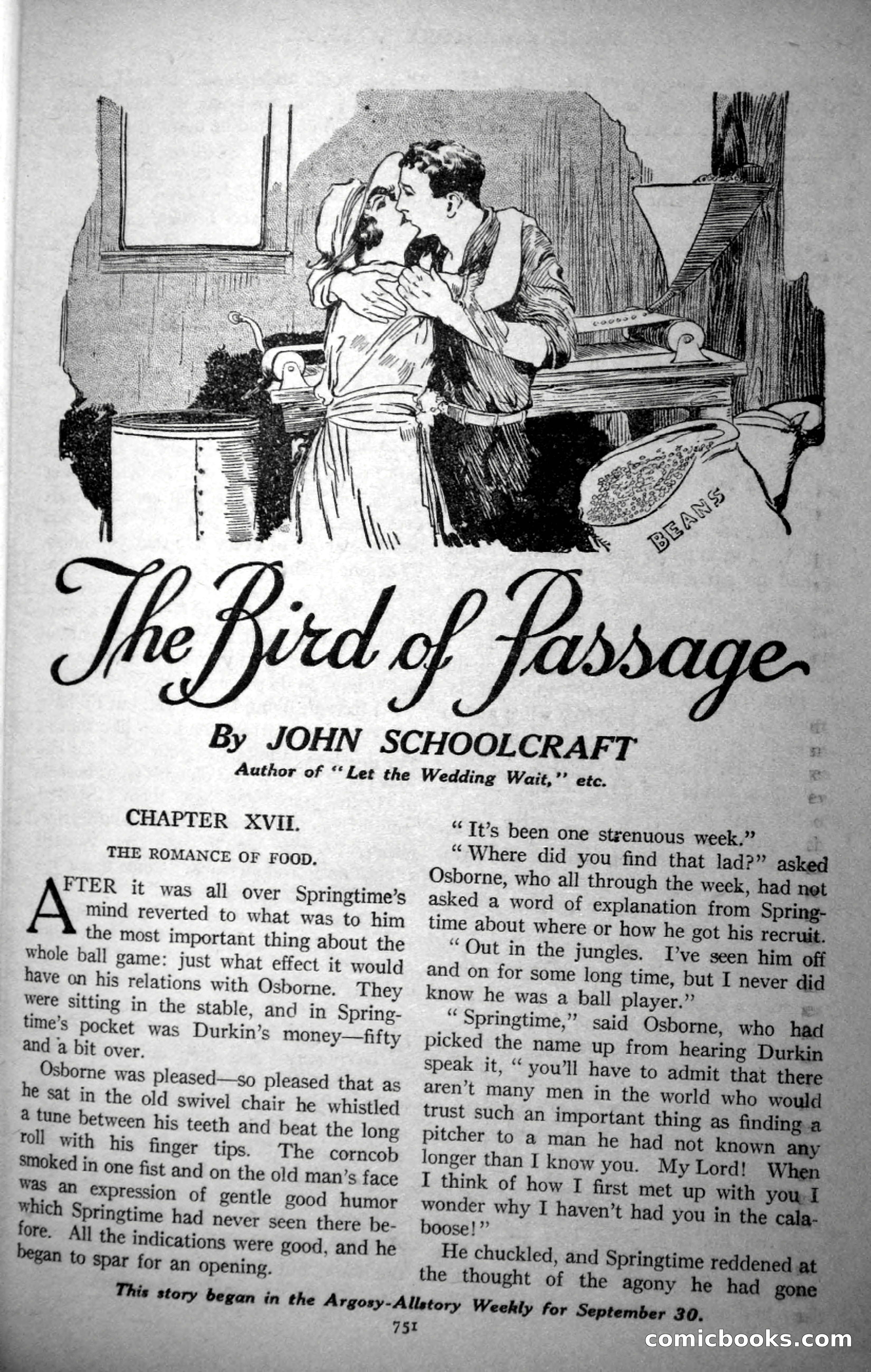 Argosy All-Story Weekly, October 28, 1922 — page 121 of 176