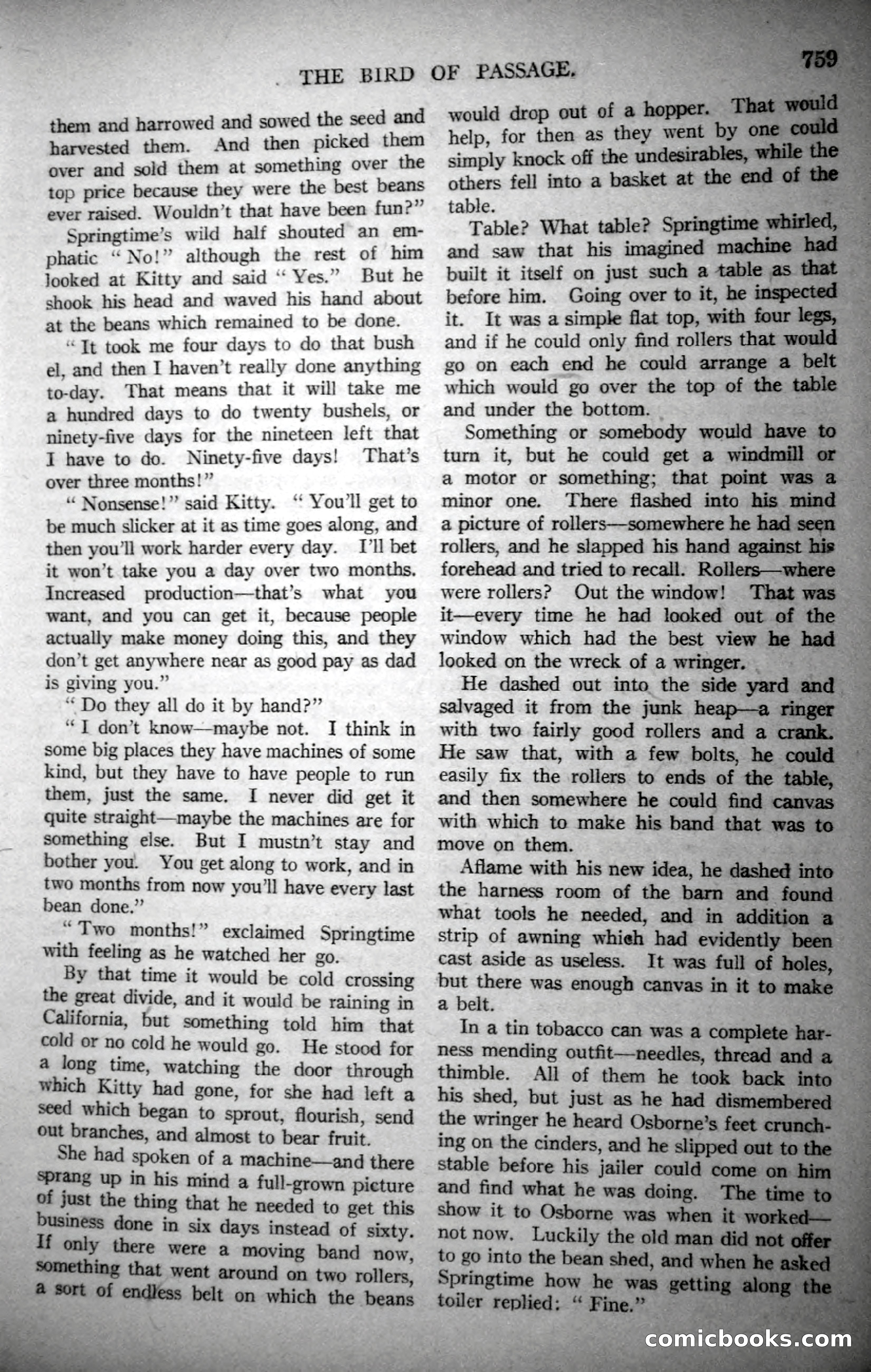 Argosy All-Story Weekly, October 28, 1922 — page 129 of 176